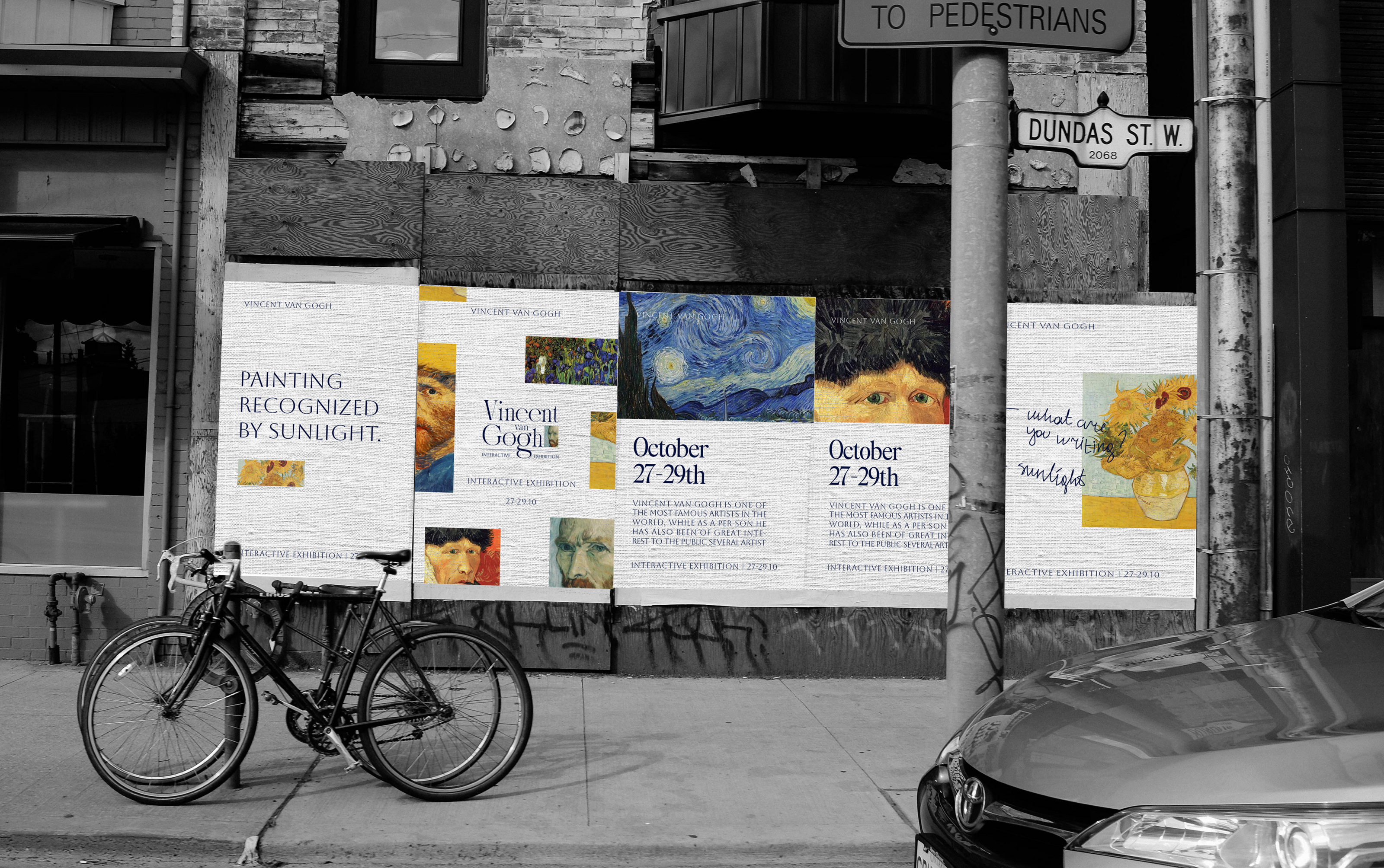 Vincent van Gogh | interactive exhibition — Изображение №11 — Брендинг на Dprofile