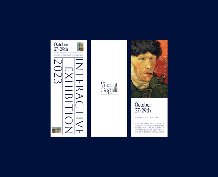 Vincent van Gogh | interactive exhibition — Брендинг на Dprofile