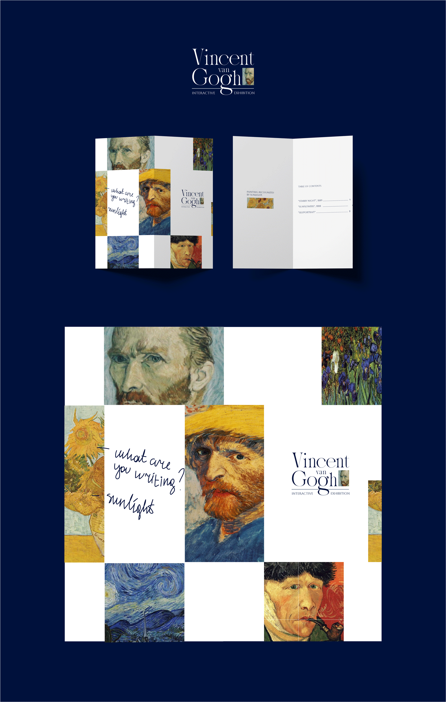Vincent van Gogh | interactive exhibition — Изображение №4 — Брендинг на Dprofile