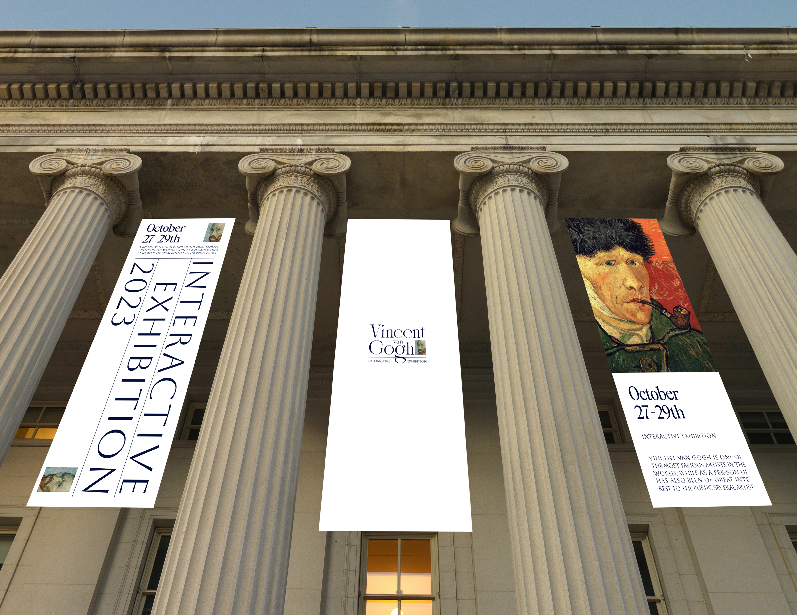 Vincent van Gogh | interactive exhibition — Изображение №3 — Брендинг на Dprofile
