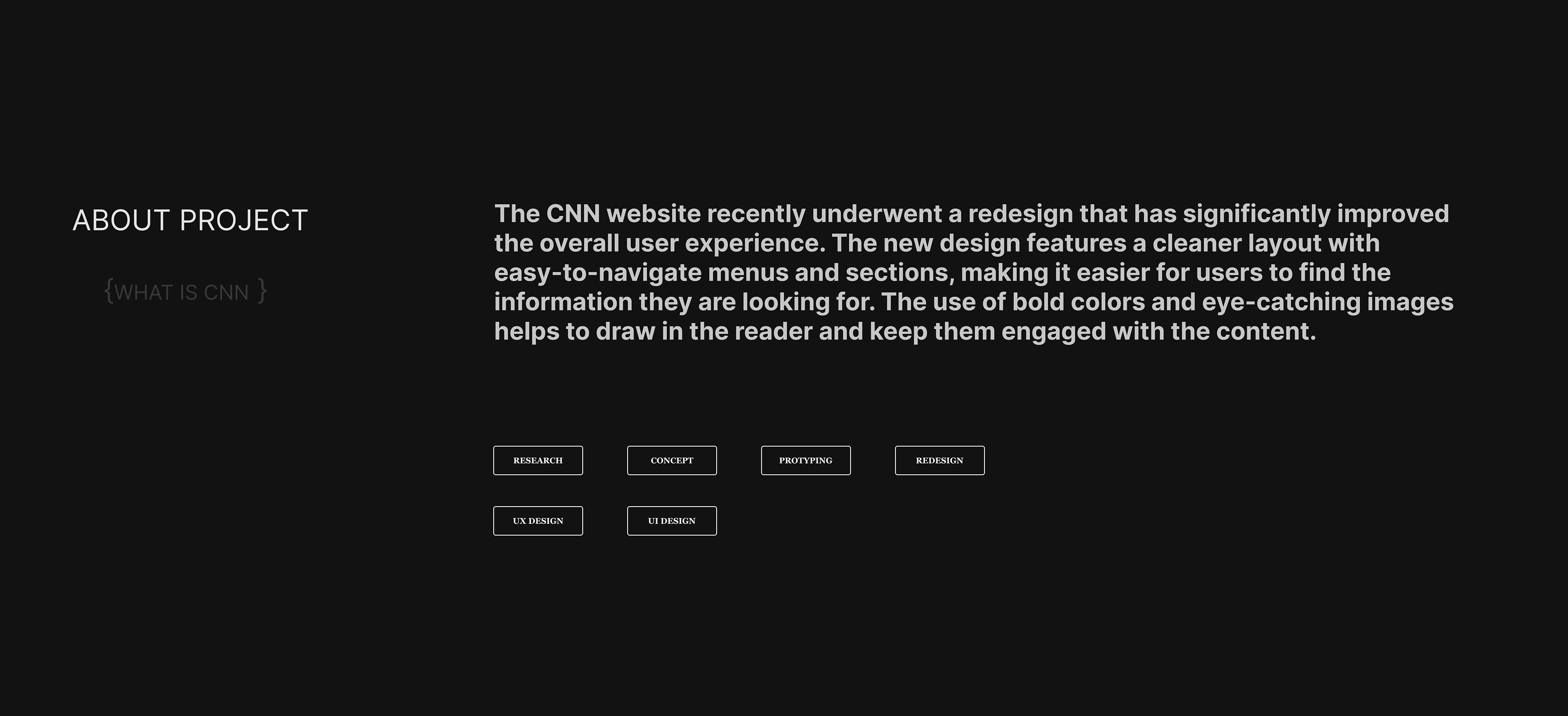 CNN REDESIGN — Изображение №2 — Интерфейсы, Анимация на Dprofile