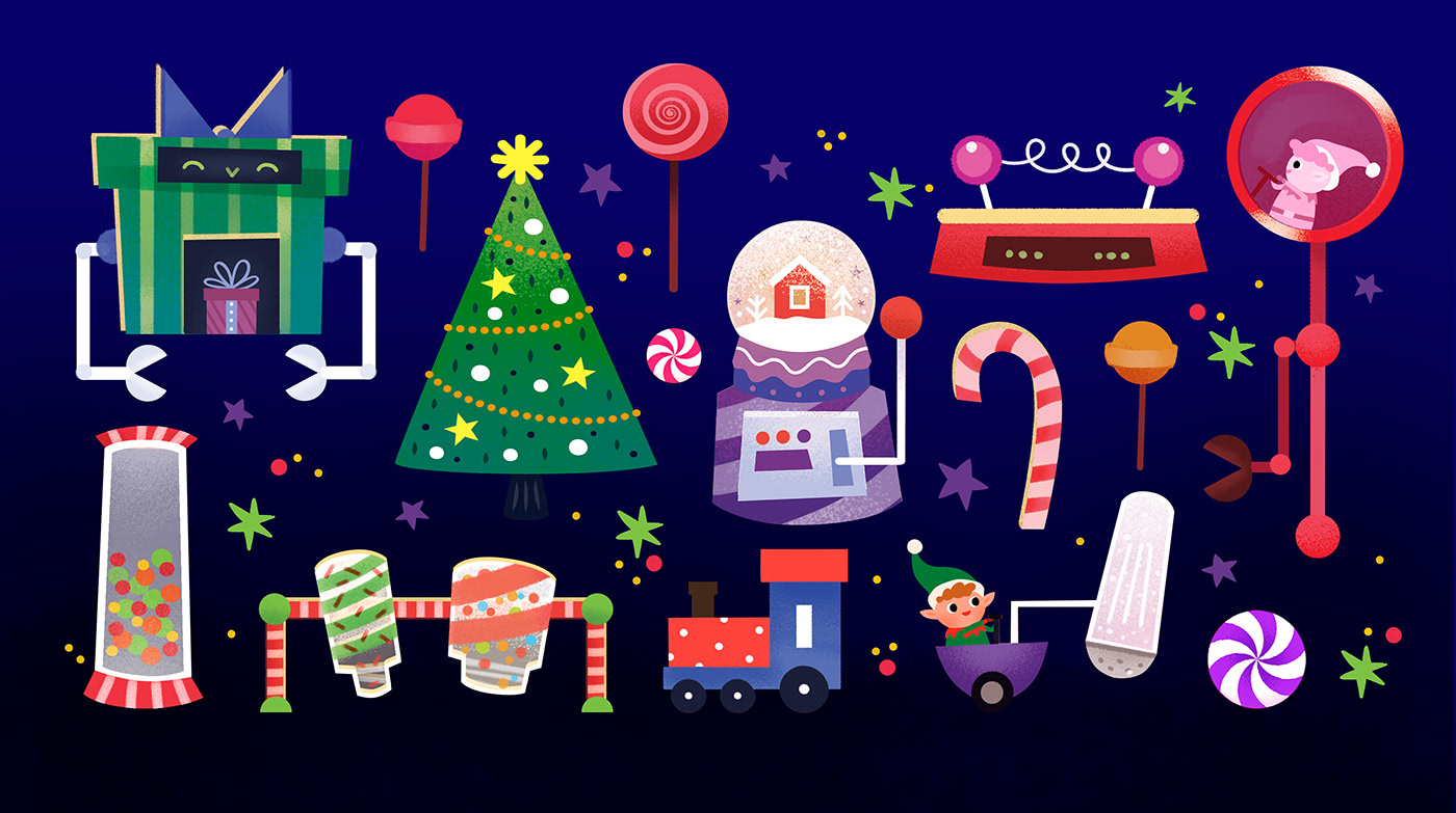 Christmas Factory — Изображение №6 — Иллюстрация, Графика на Dprofile