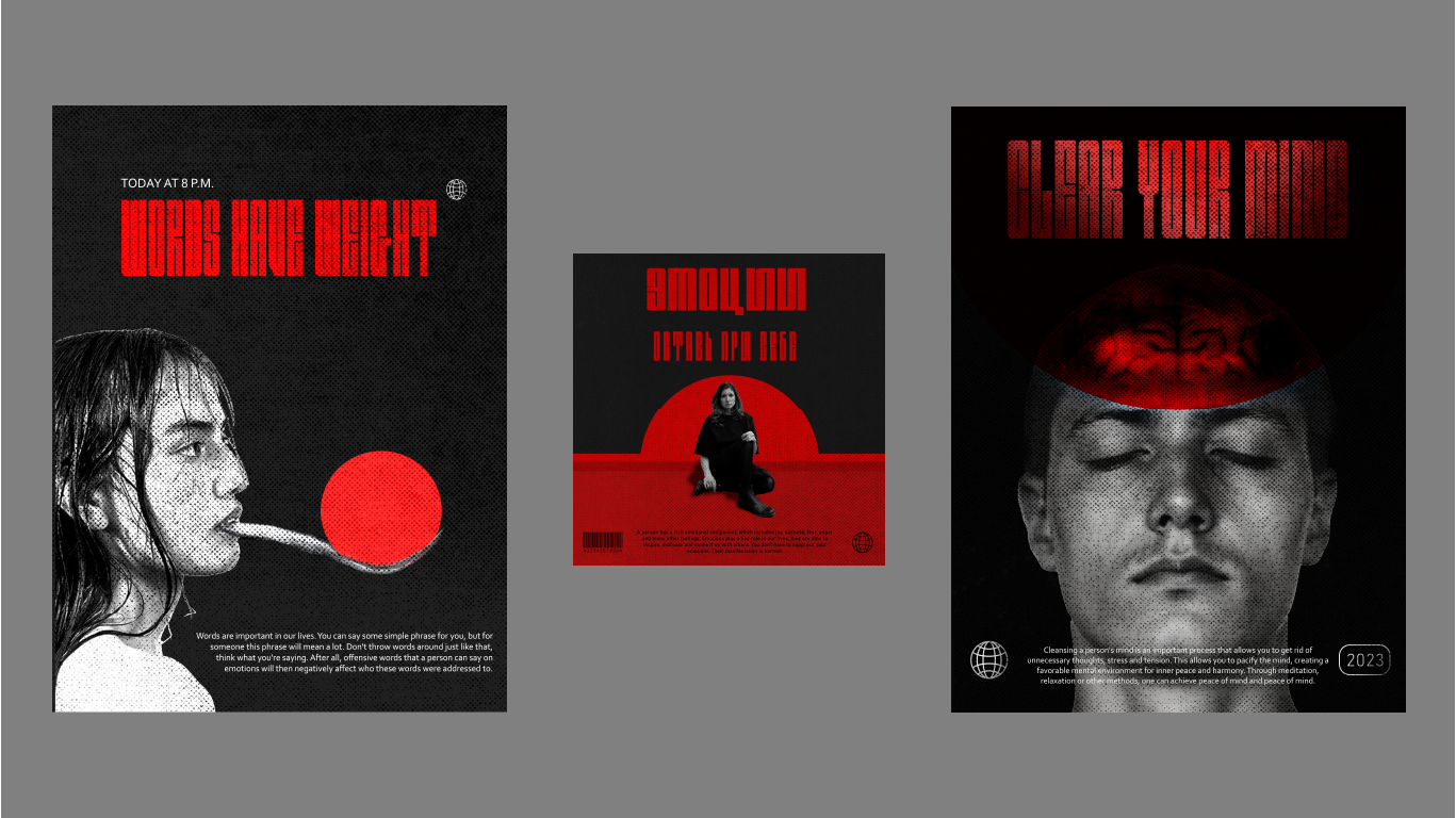 Постеры про психологию — Изображение №1 — Графика на Dprofile