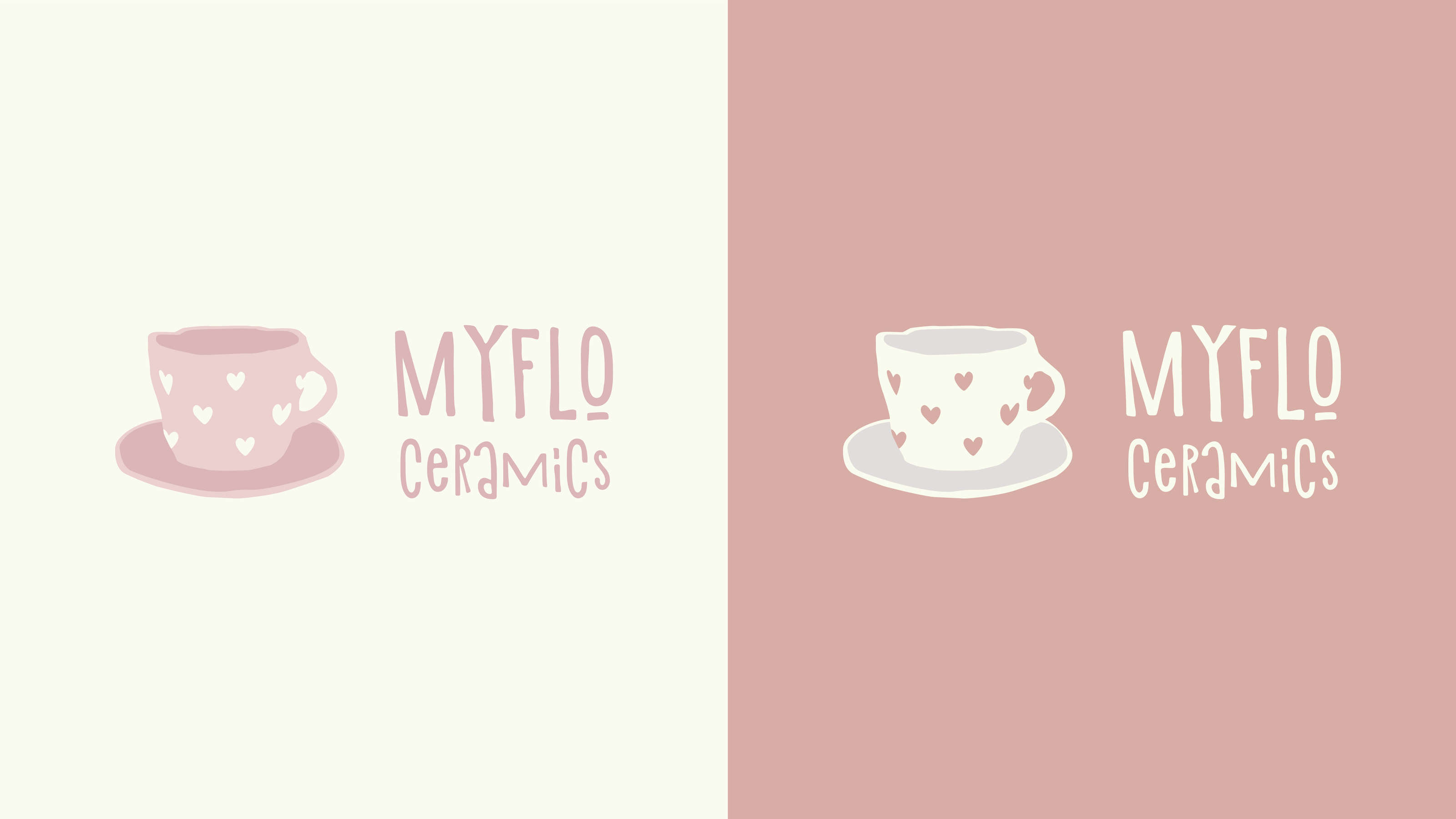 MYFLO - милая керамика — Изображение №9 — Брендинг, Графика на Dprofile