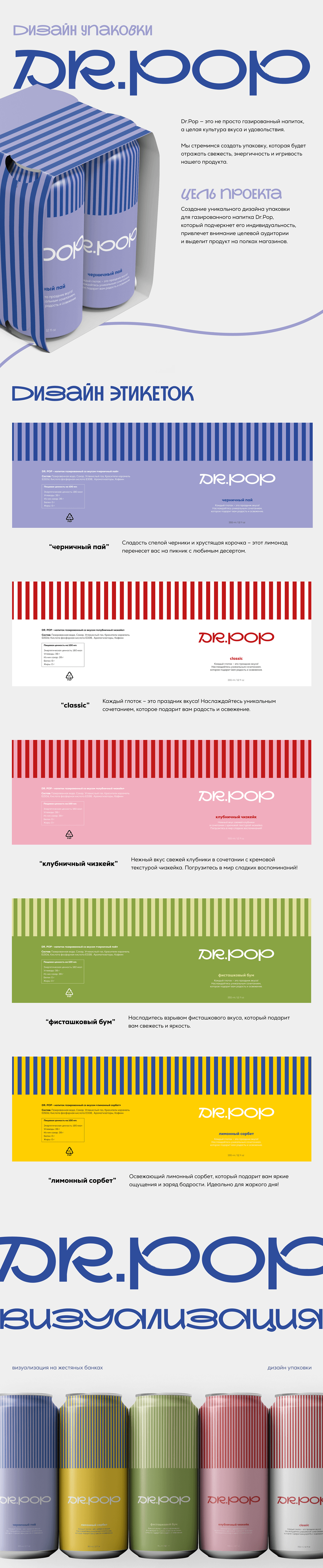 DR.POP - дизайн упаковки — Изображение №1 — Интерфейсы, Брендинг на Dprofile