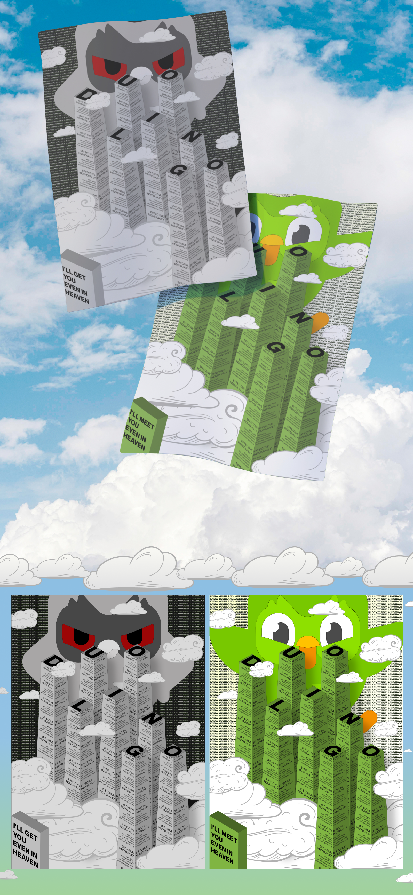 Poster Collection Duolingo — Изображение №3 — Иллюстрация, Графика на Dprofile