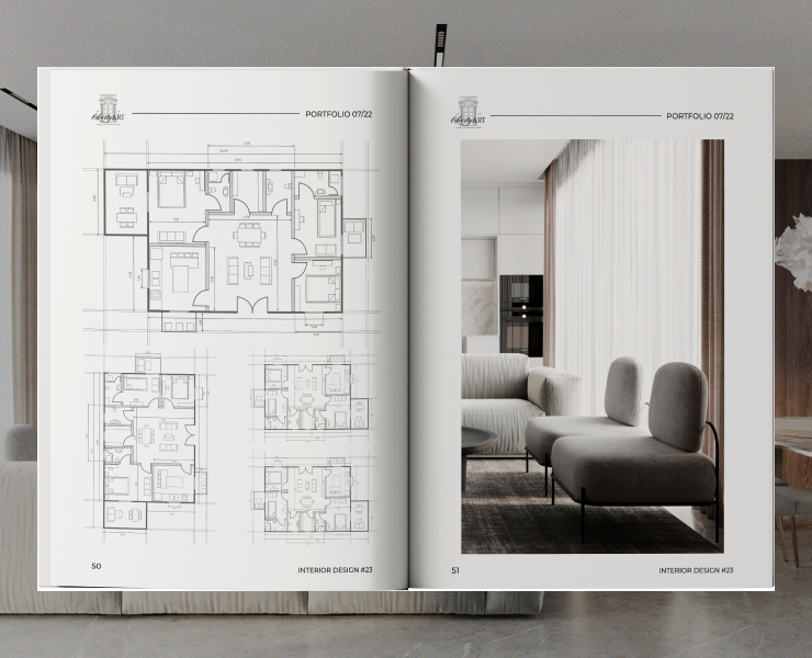 Architecture & Design Studio | Logo & Brand Identity — Брендинг, Анимация на Dprofile