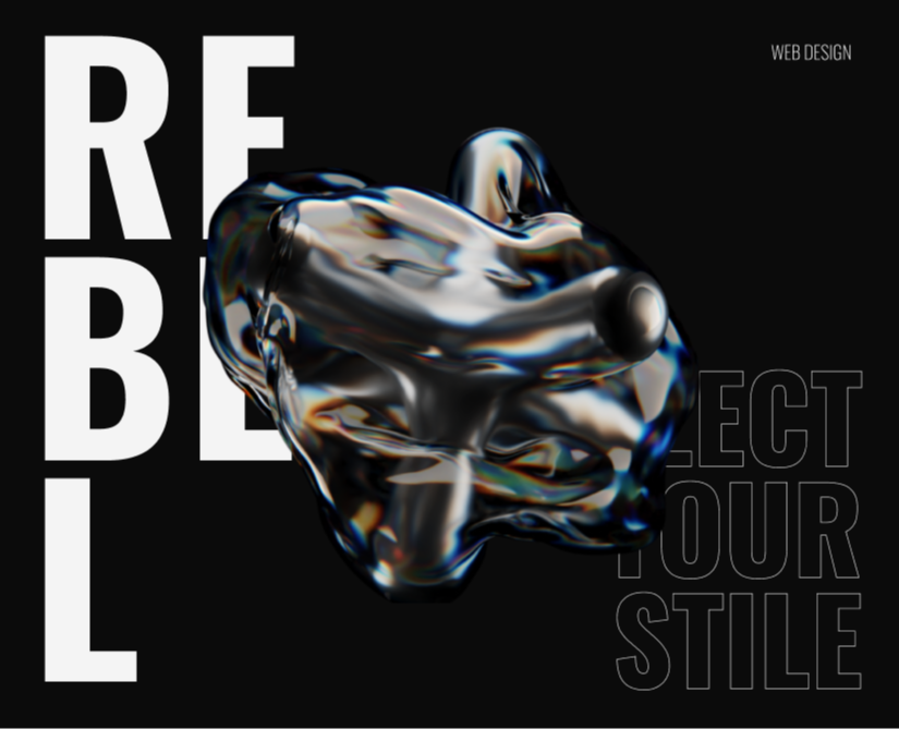 Rebel - Web Design — Интерфейсы, Анимация на Dprofile