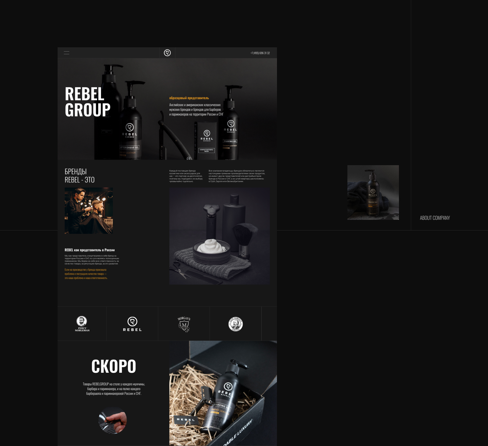 Rebel - Web Design — Изображение №5 — Интерфейсы, Анимация на Dprofile