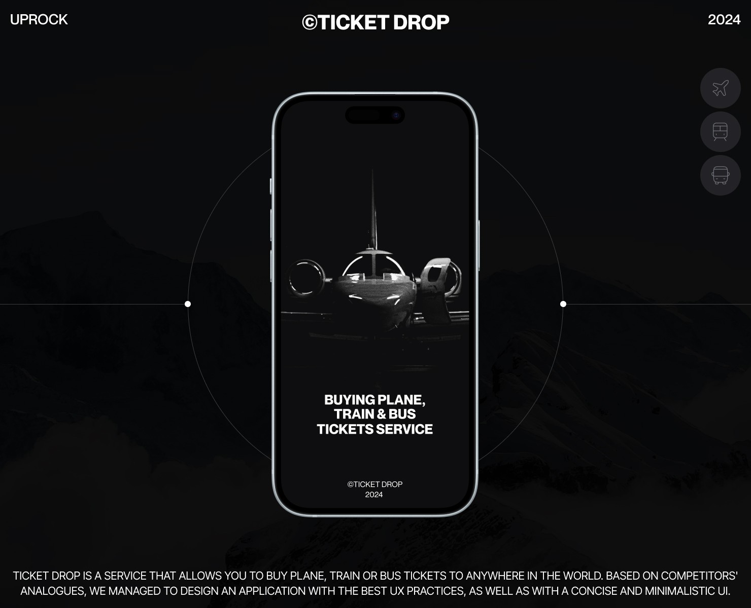 Ticket Drop | Mobile app — Интерфейсы на Dprofile