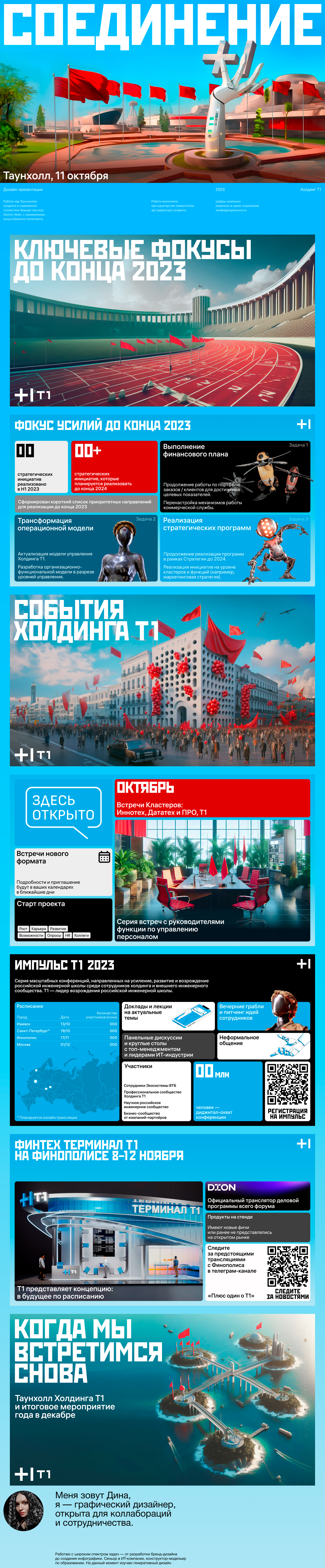 Таунхолл презентация для финтеха — Изображение №1 — Графика, Маркетинг на Dprofile