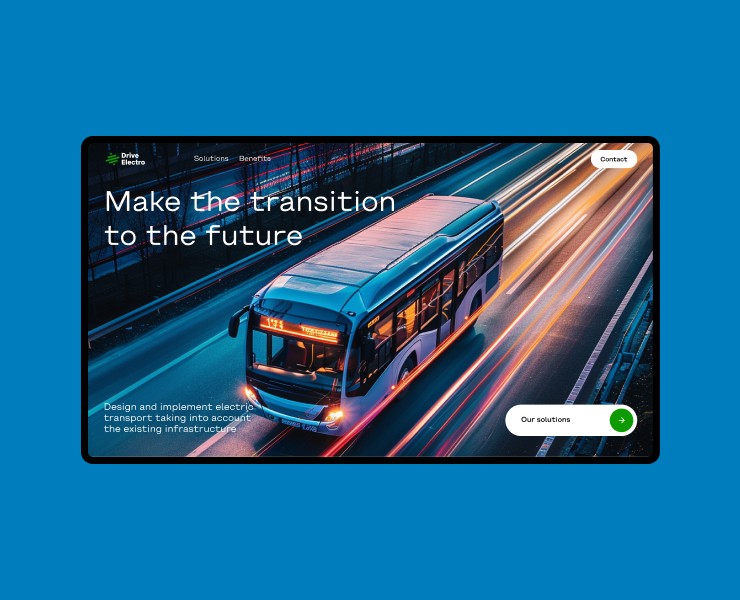 drive electro design concept — Интерфейсы на Dprofile