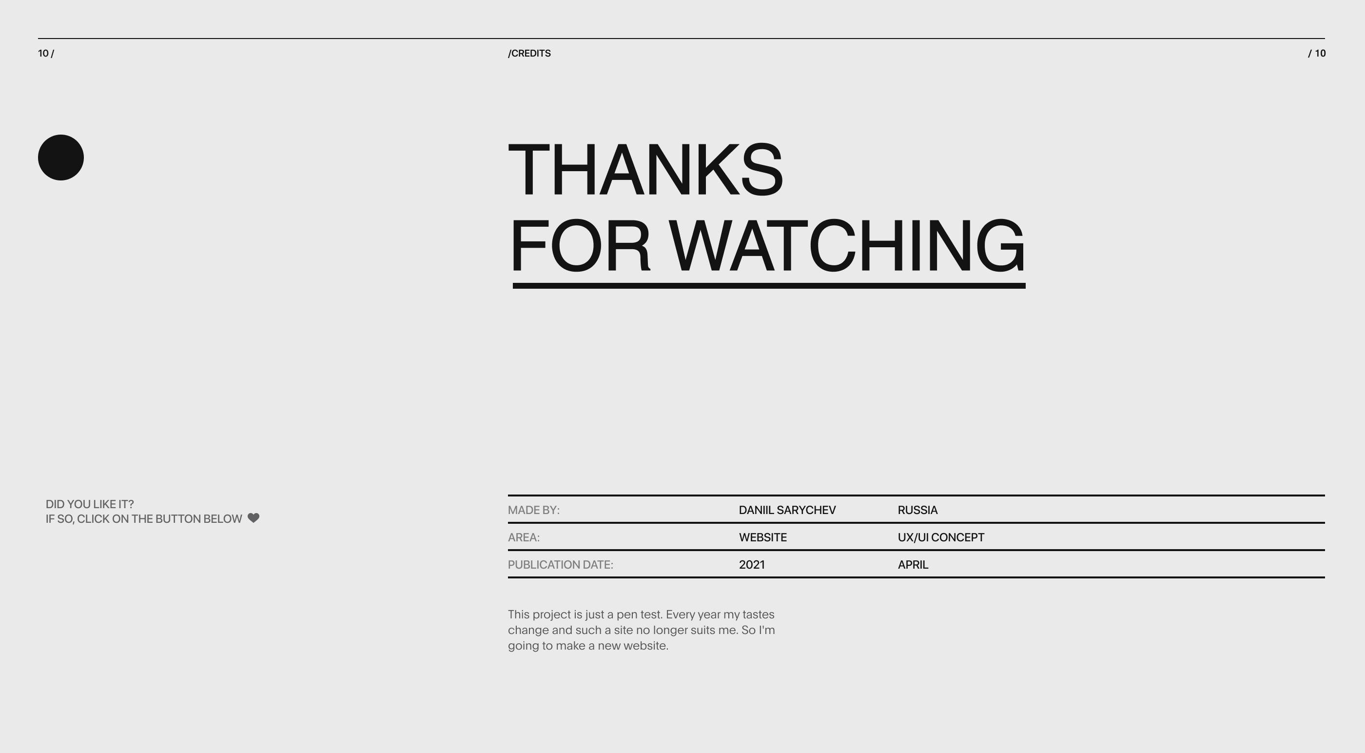 Portfolio website — DS® — Изображение №15 — Интерфейсы на Dprofile