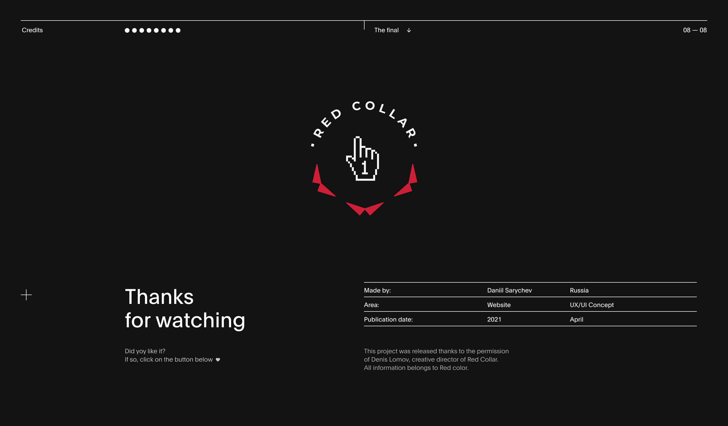 Red Collar® Agency - New website design — Изображение №20 — Интерфейсы, Брендинг на Dprofile