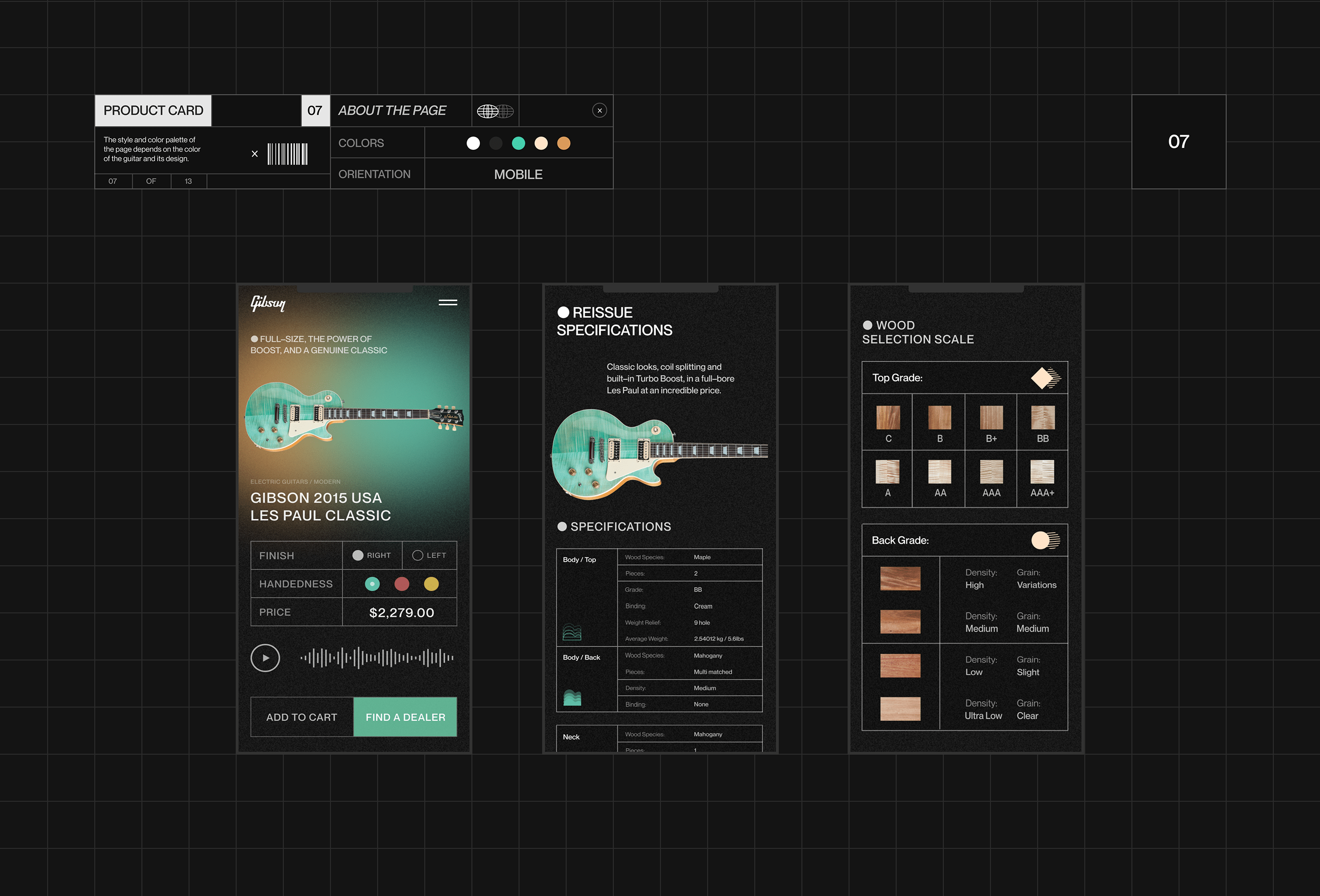 Gibson — ux/ui concept — Изображение №9 — Интерфейсы, Графика на Dprofile