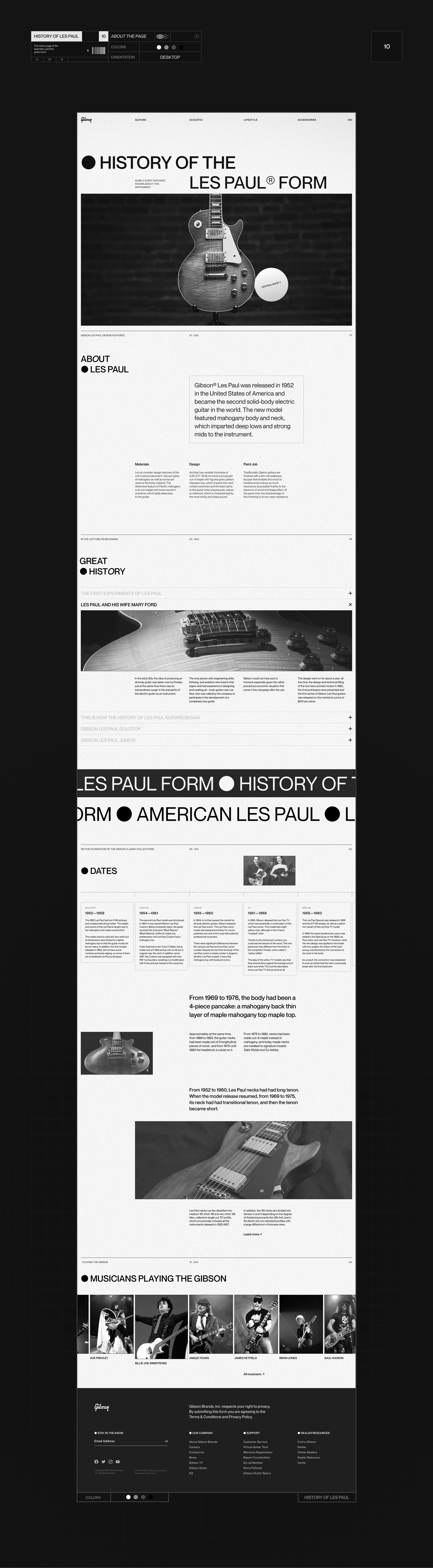 Gibson — ux/ui concept — Изображение №13 — Интерфейсы, Графика на Dprofile