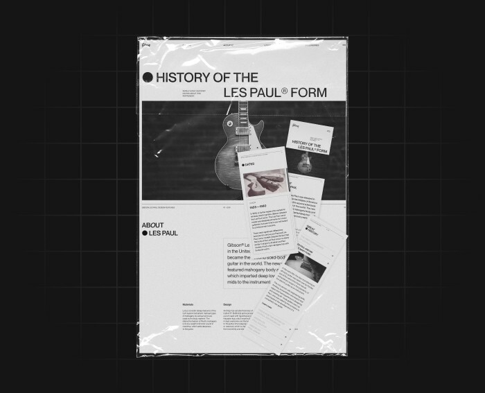 Gibson — ux/ui concept на Dprofile