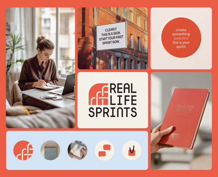 Real Life Sprints / Фирменный стиль на Dprofile