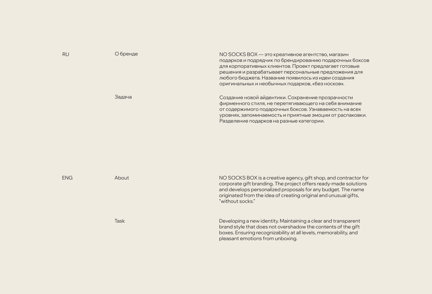 NO SOCKS BOX / Айдентика бренда / Brand Identity — Изображение №2 — Брендинг на Dprofile