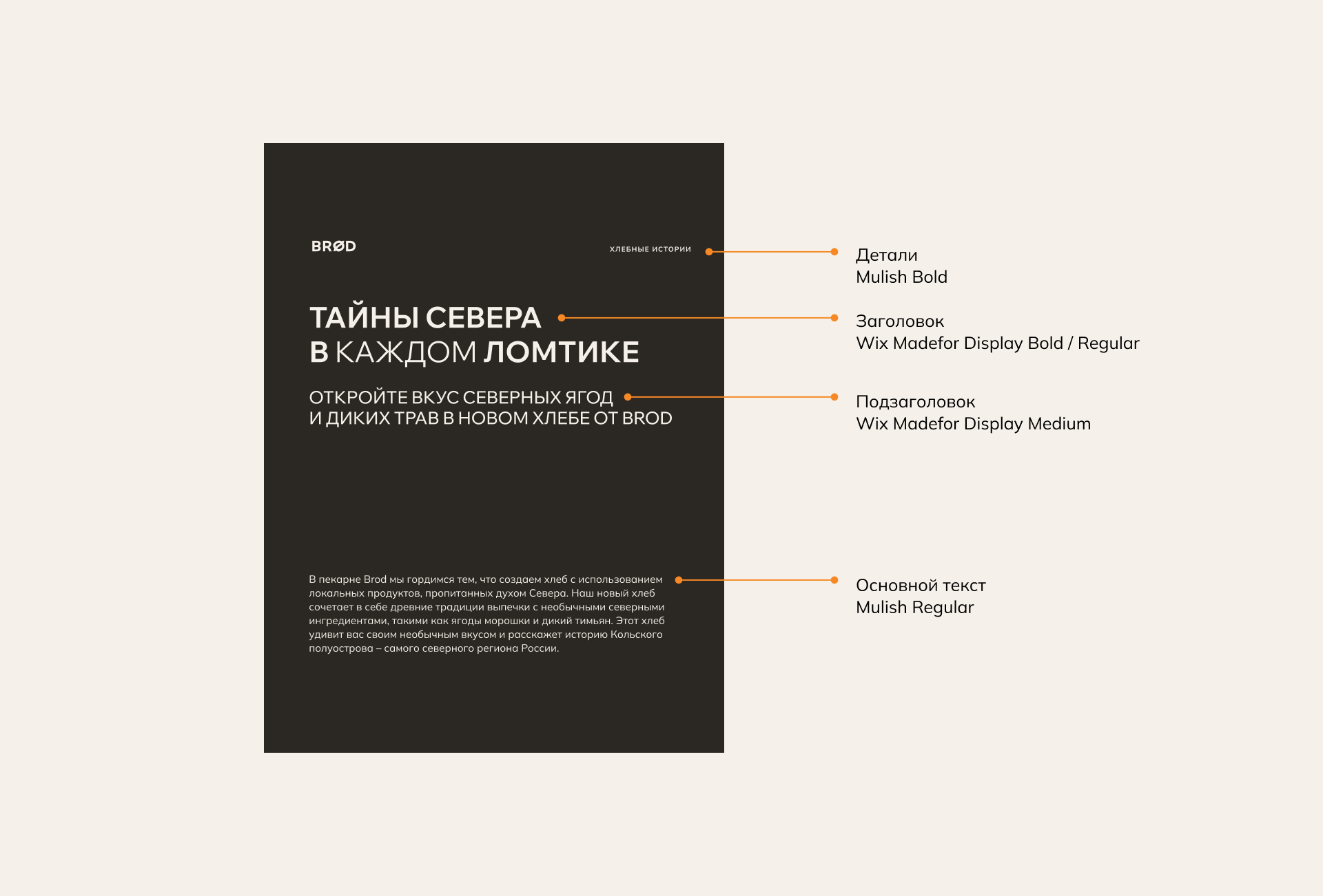 Фирменный стиль / кафе-пекарня BROD — Изображение №7 — Брендинг на Dprofile