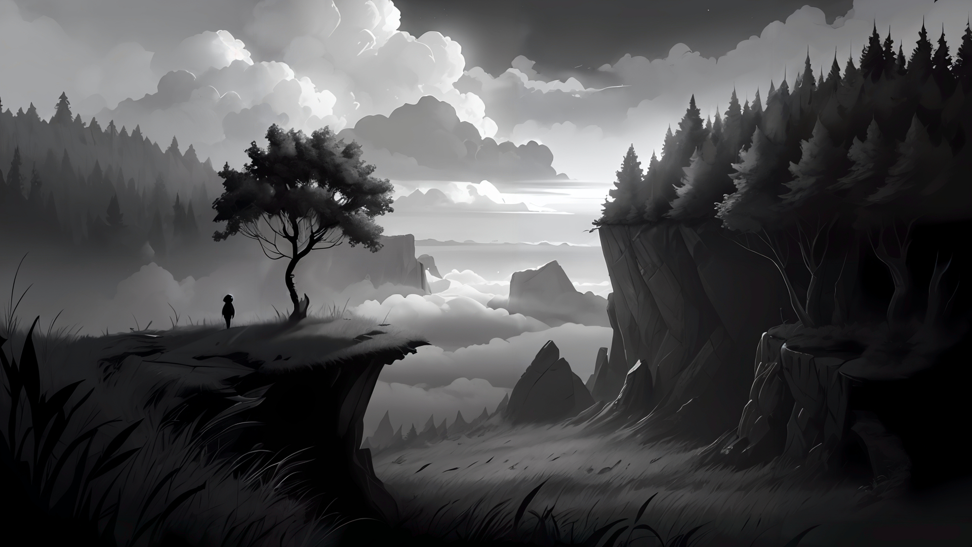 ANIMATION:DARK FOREST:Обои на экран — Изображение №8 — Иллюстрация, Графика на Dprofile