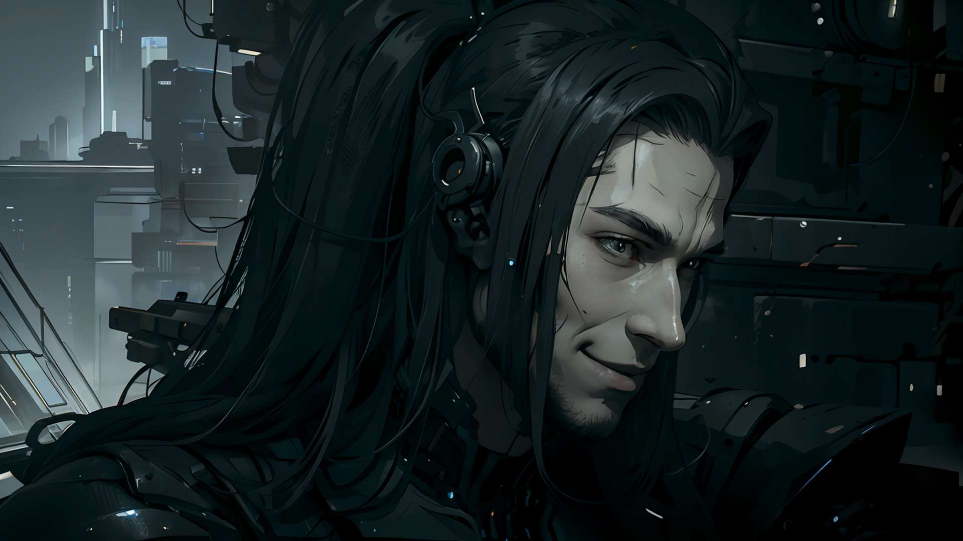 ANIME:Sci-Fi. Обои 1920х1080 рх. — Изображение №2 — Иллюстрация, Графика на Dprofile