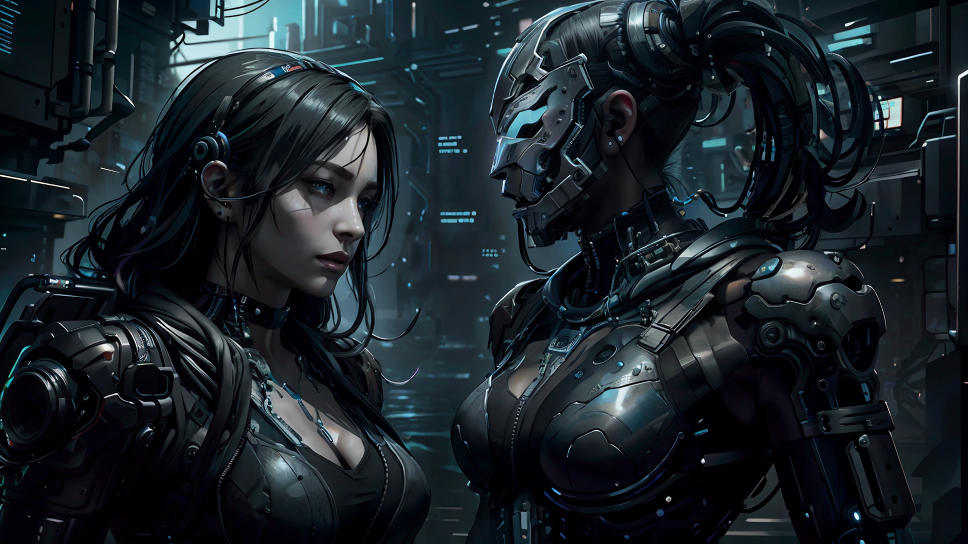 ANIME:Sci-Fi. Обои 1920х1080 рх. — Изображение №9 — Иллюстрация, Графика на Dprofile