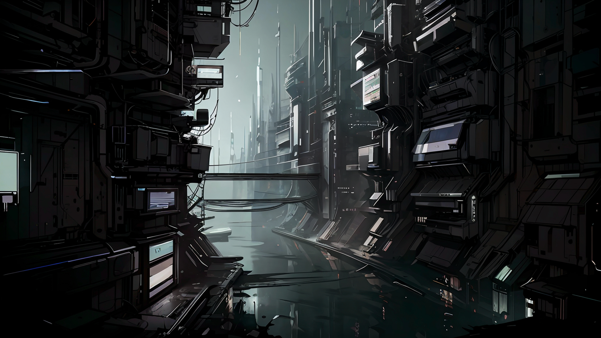 ANIME:Sci-Fi. Обои 1920х1080 рх. — Изображение №25 — Иллюстрация, Графика на Dprofile