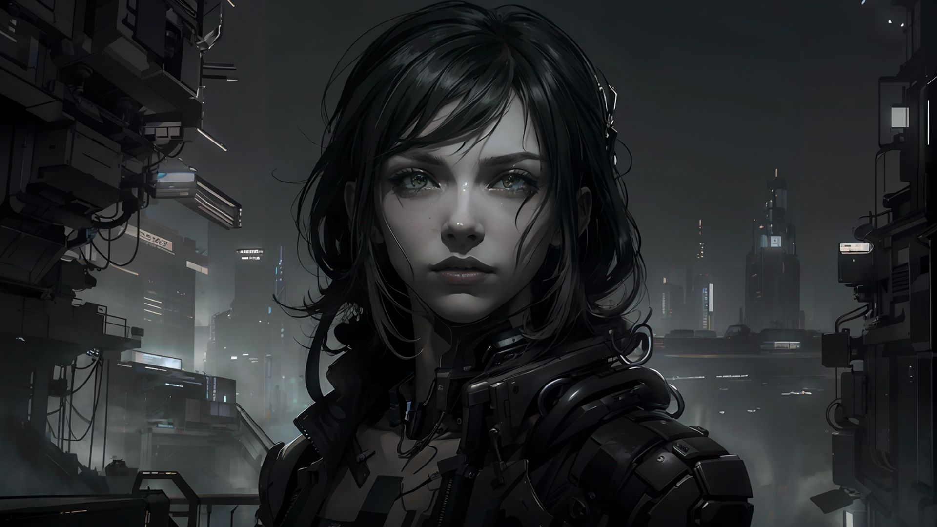 ANIME:Sci-Fi. Обои 1920х1080 рх. — Изображение №1 — Иллюстрация, Графика на Dprofile