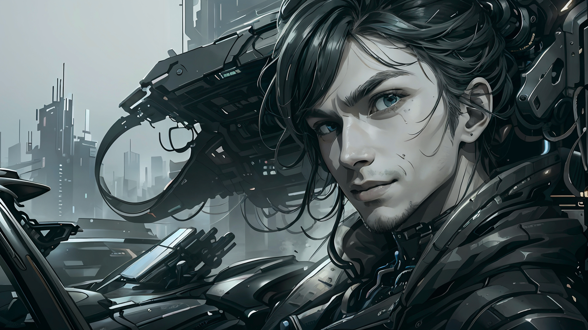 ANIME:Sci-Fi. Обои 1920х1080 рх. — Изображение №6 — Иллюстрация, Графика на Dprofile