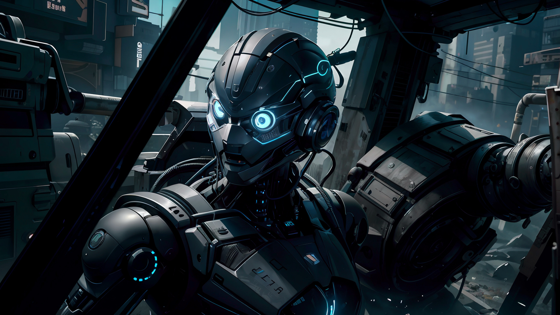 ANIME:Sci-Fi. Обои 1920х1080 рх. — Изображение №10 — Иллюстрация, Графика на Dprofile