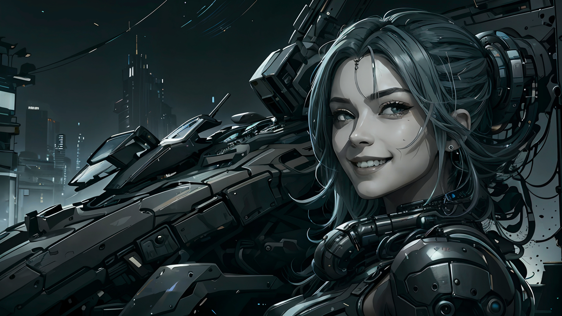 ANIME:Sci-Fi. Обои 1920х1080 рх. — Изображение №4 — Иллюстрация, Графика на Dprofile