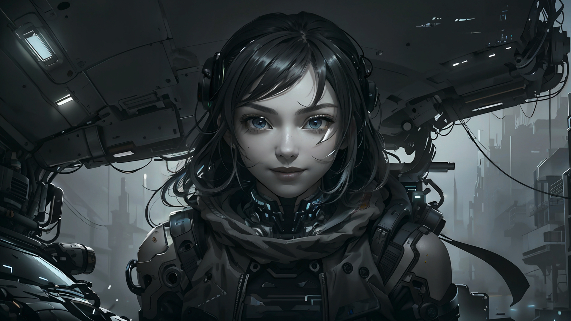 ANIME:Sci-Fi. Обои 1920х1080 рх. — Изображение №14 — Иллюстрация, Графика на Dprofile