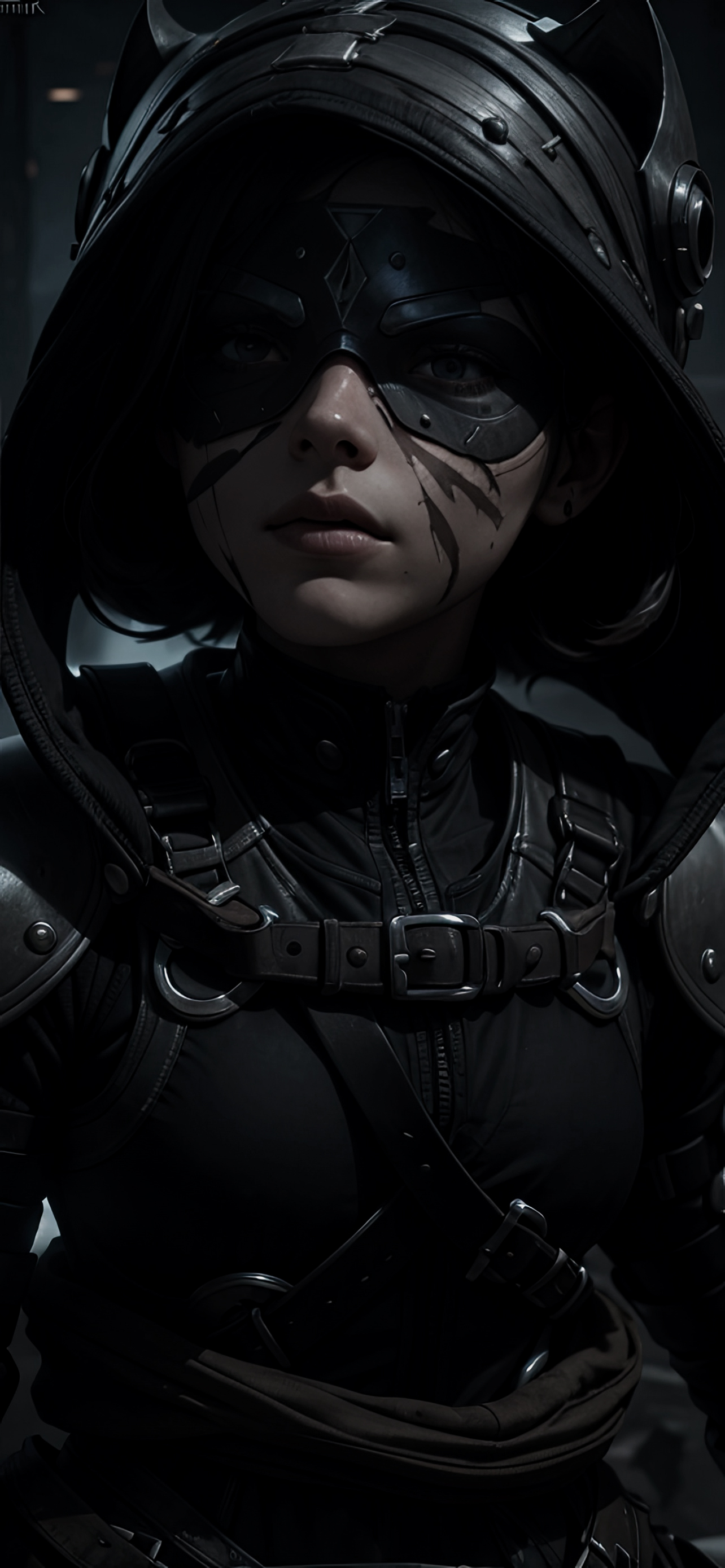 DARK FACES. Обои для смартфона. — Изображение №3 — Графика на Dprofile