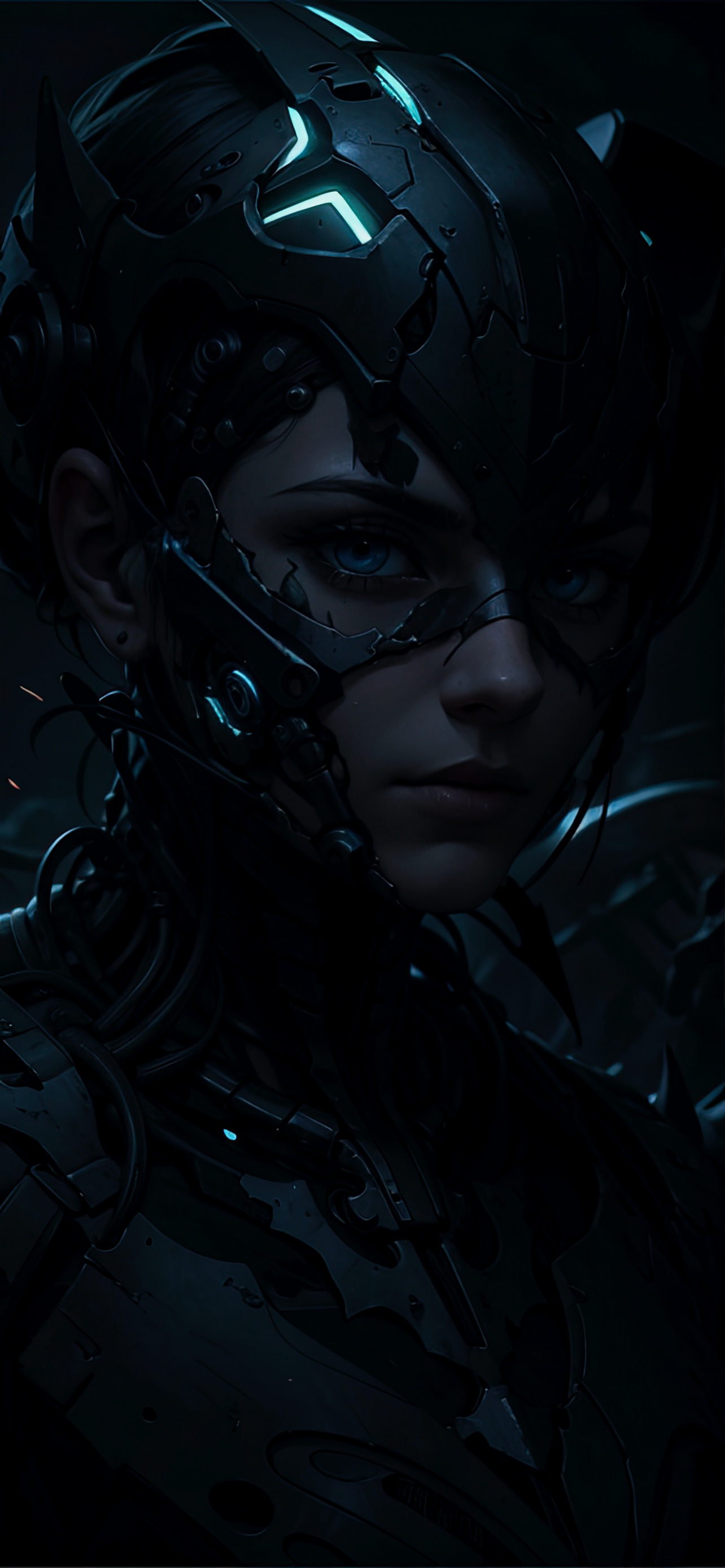 DARK FACES. Обои для смартфона. — Изображение №8 — Графика на Dprofile