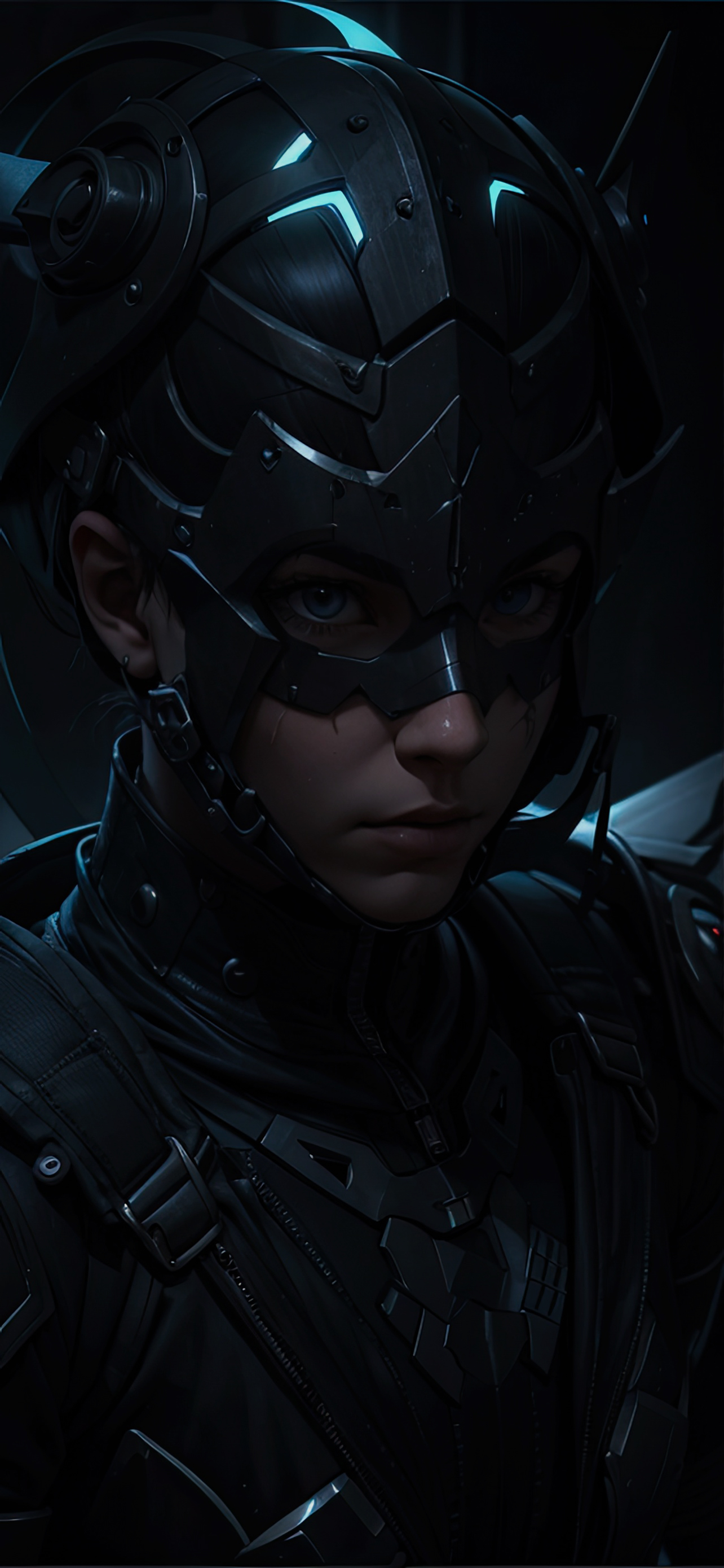 DARK FACES. Обои для смартфона. — Изображение №1 — Графика на Dprofile