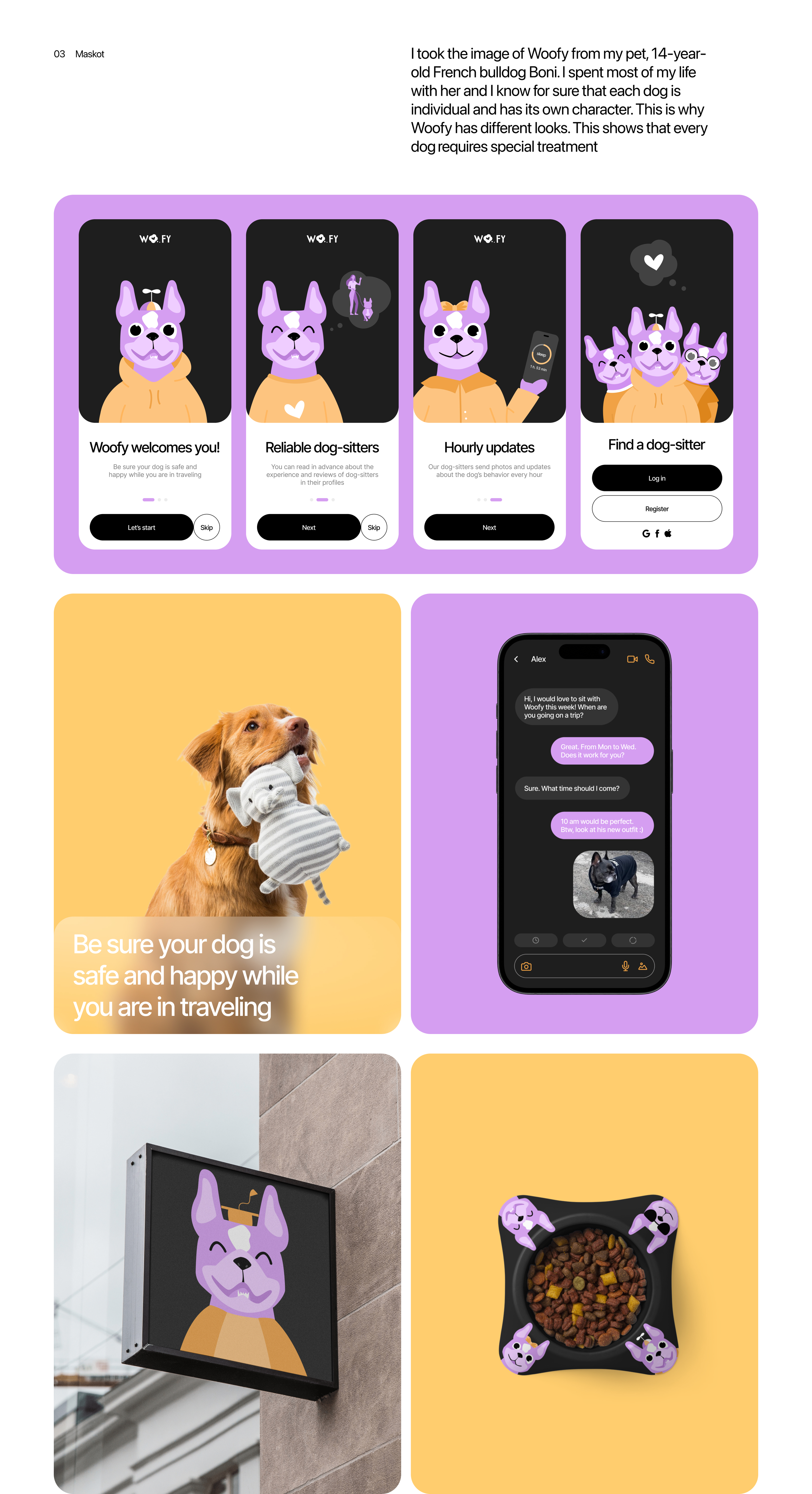 Woofy App — Изображение №4 — Графика, Интерфейсы на Dprofile