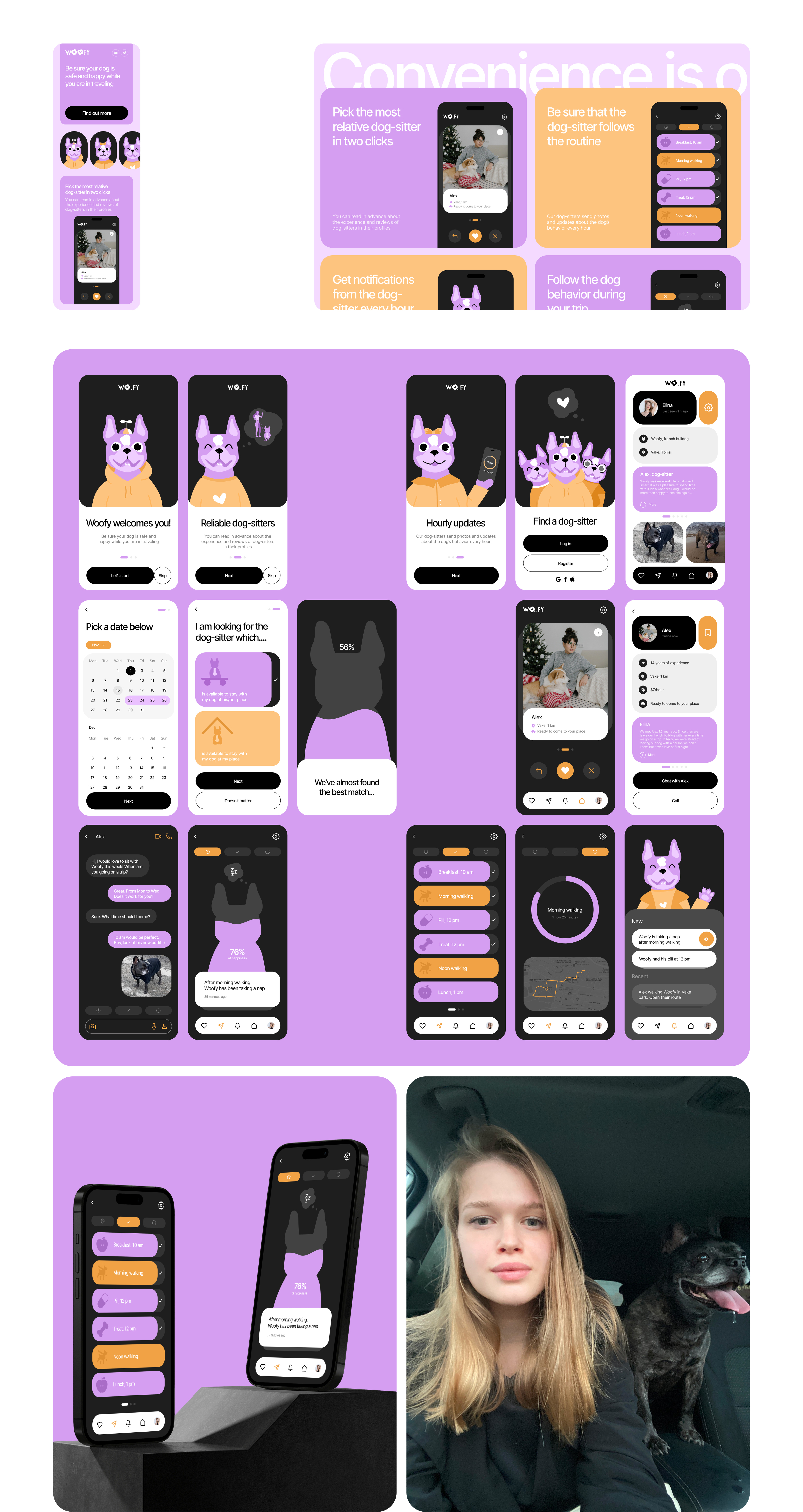 Woofy App — Изображение №6 — Графика, Интерфейсы на Dprofile