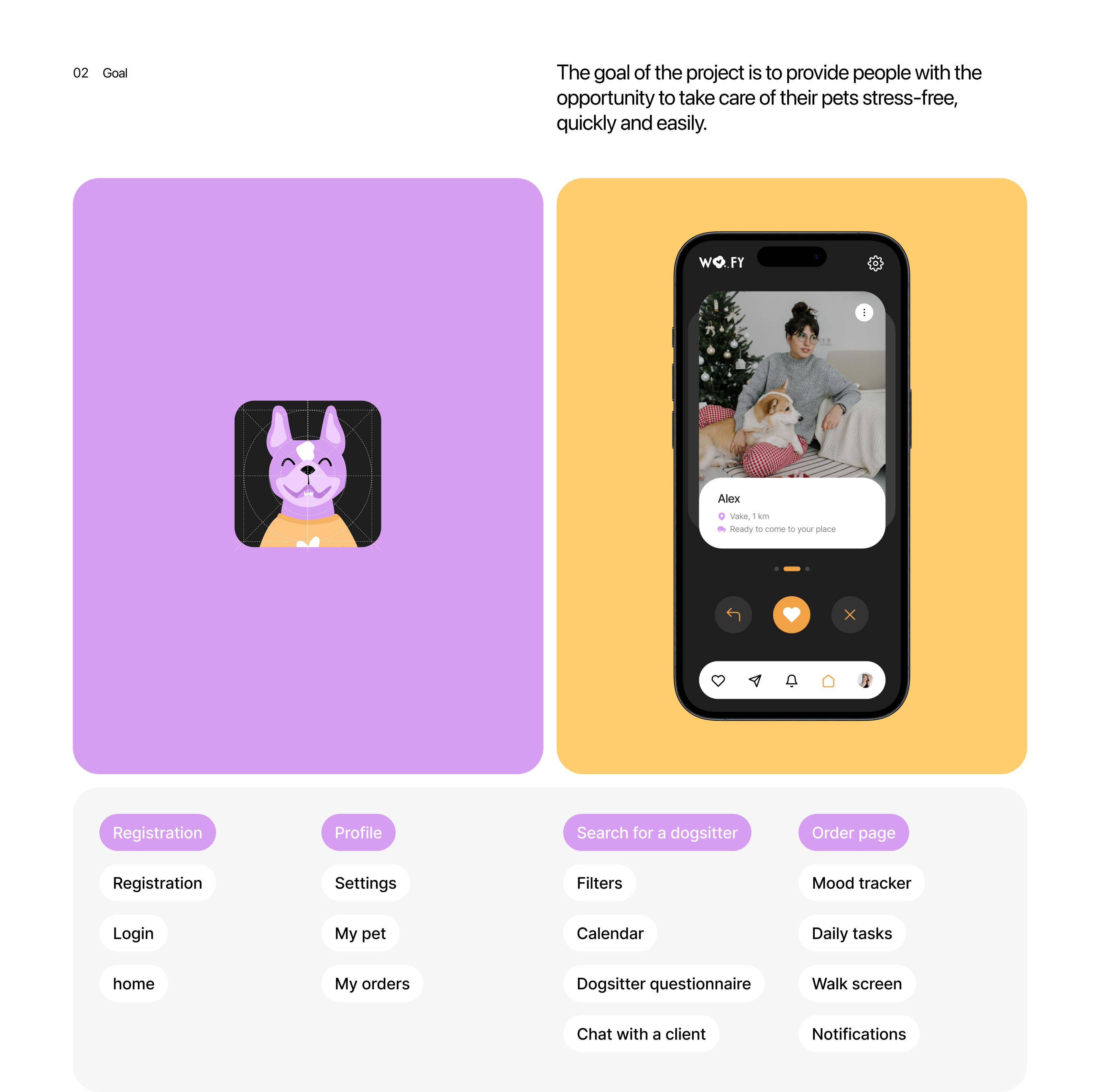Woofy App — Изображение №3 — Графика, Интерфейсы на Dprofile