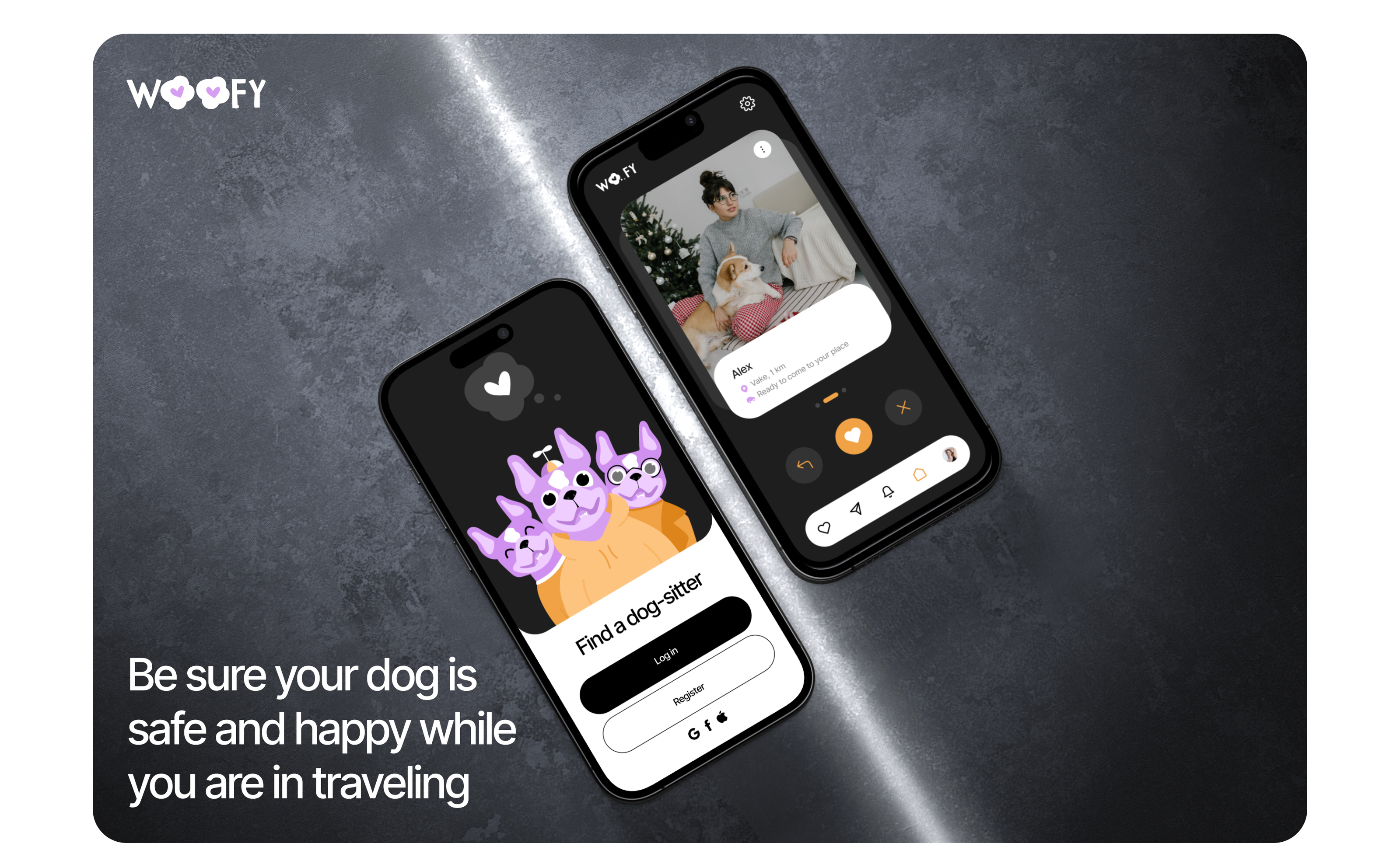 Woofy App — Изображение №1 — Графика, Интерфейсы на Dprofile