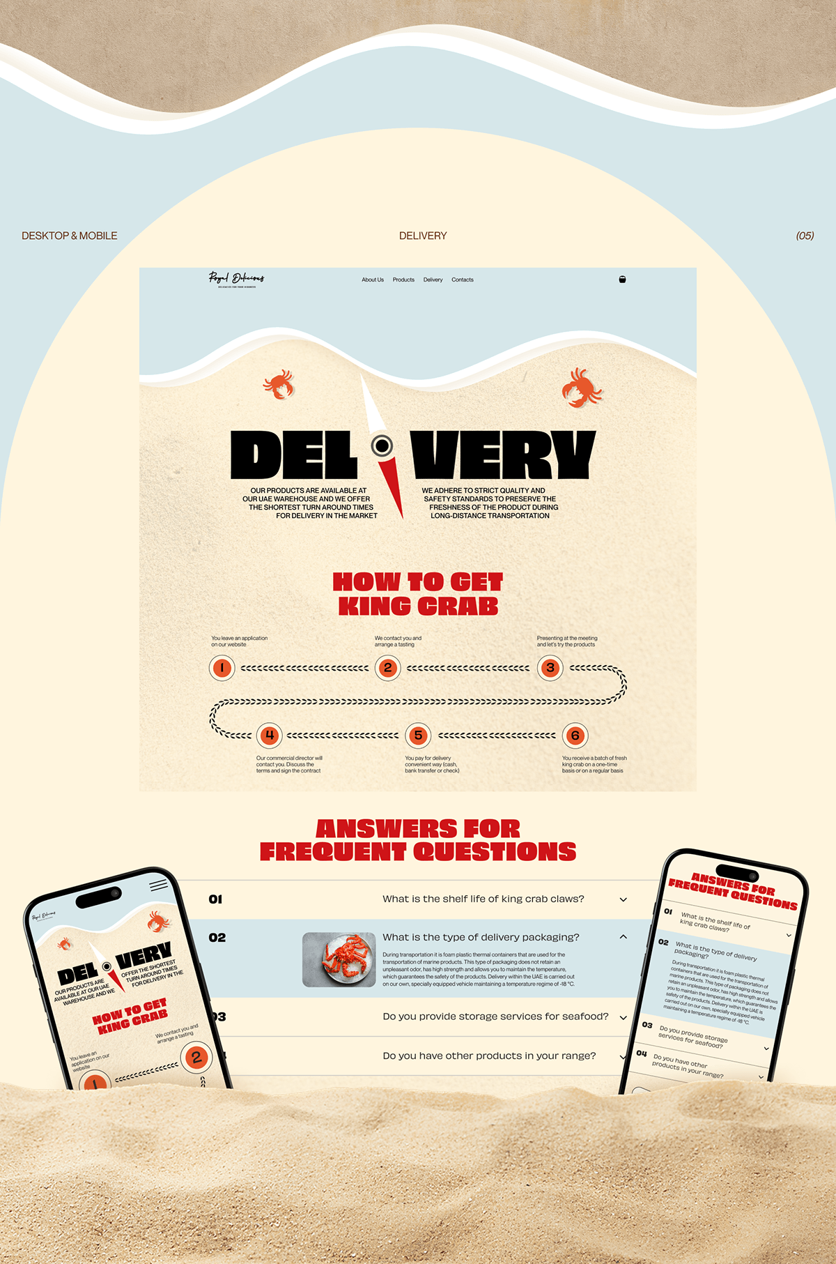 King Crab — Redesign Concept — Изображение №8 — Интерфейсы на Dprofile