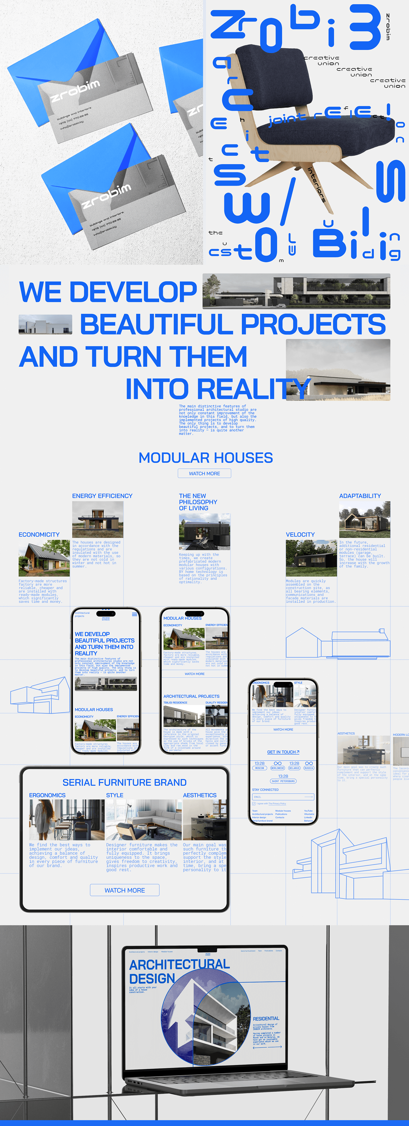 ZROBIM Website Redesign | Corporate website — Изображение №2 — Интерфейсы, Маркетинг на Dprofile