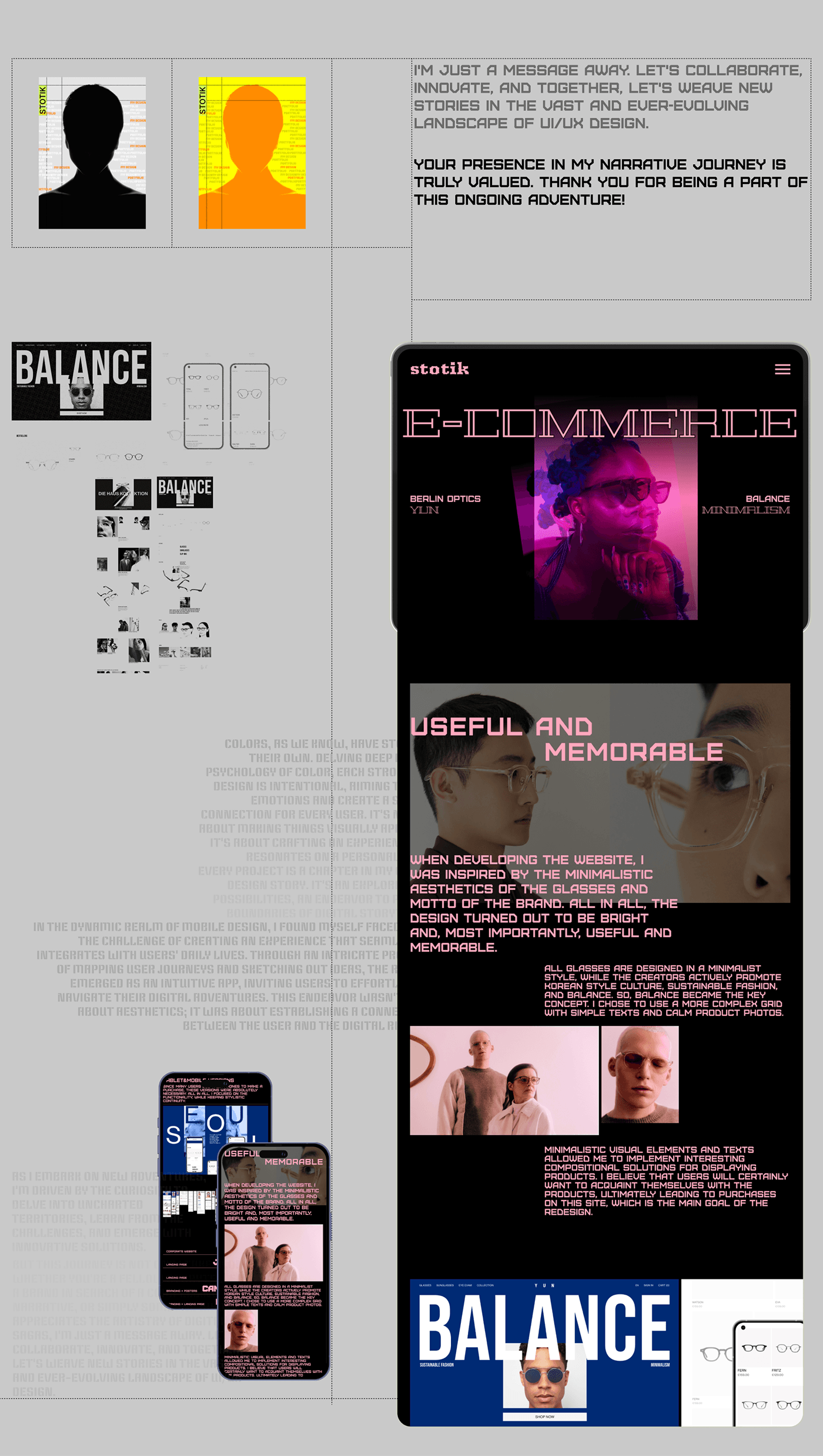 Personal Portfolio Website Design | Designer Portfolio — Изображение №4 — Интерфейсы, Маркетинг на Dprofile