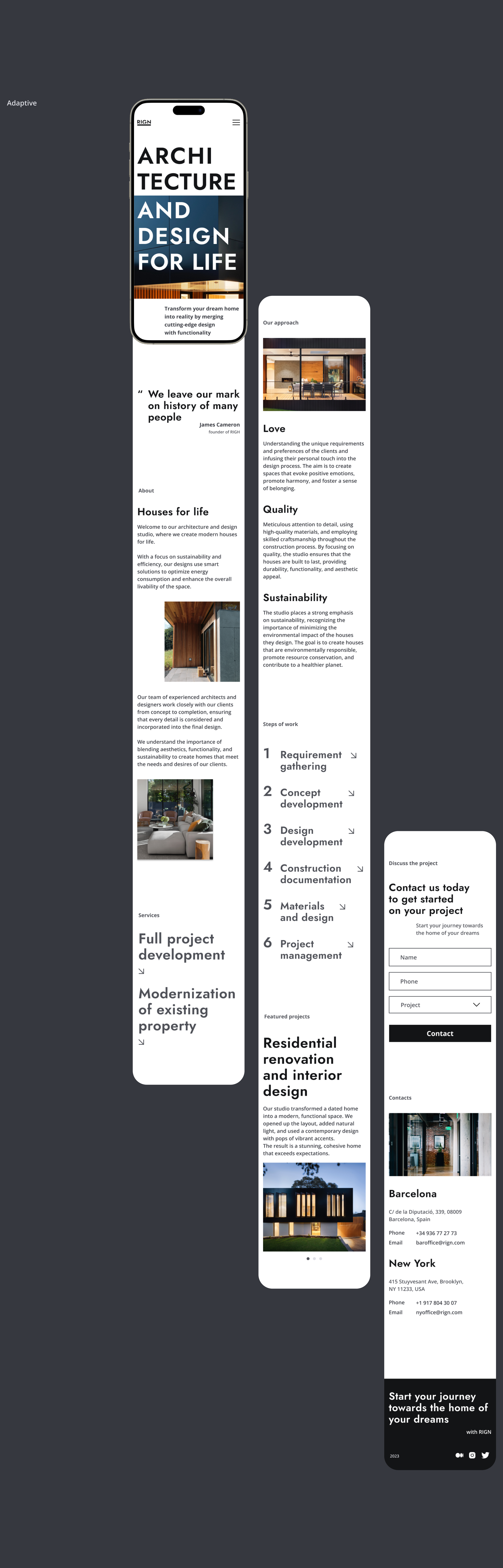Rign · лендинг — Изображение №6 — Интерфейсы на Dprofile
