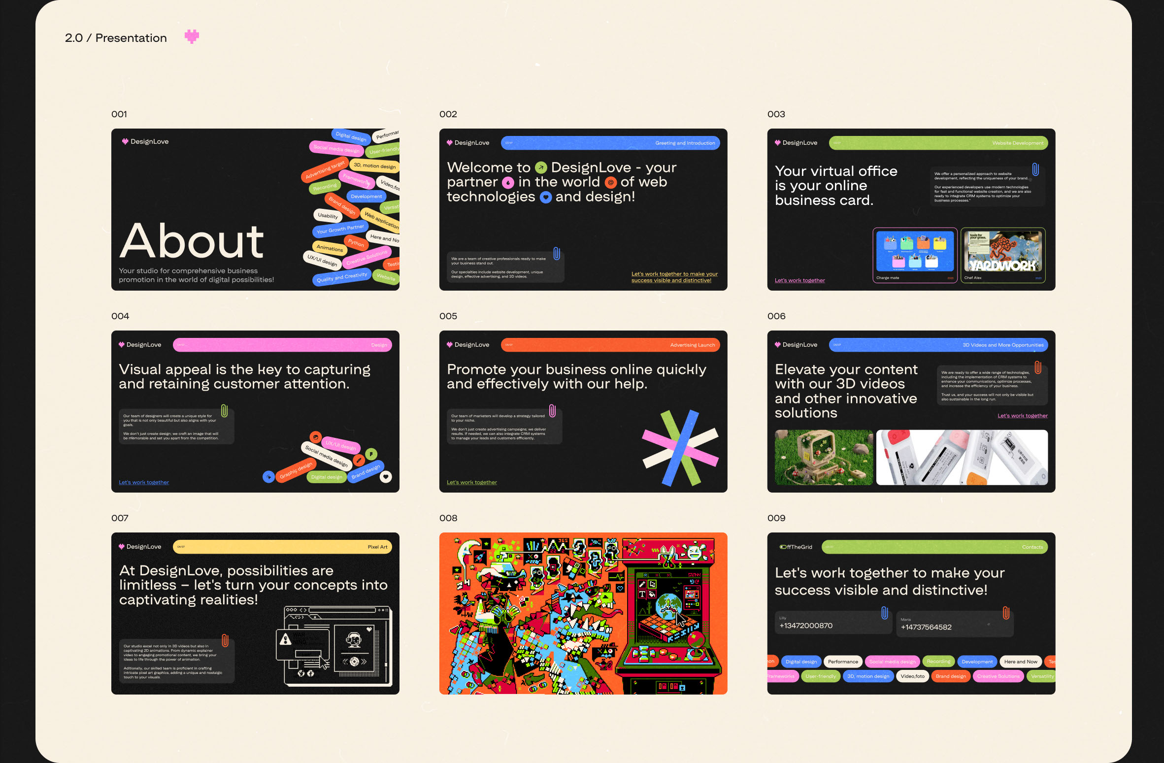 DesignLove — Изображение №5 — Интерфейсы, Анимация на Dprofile