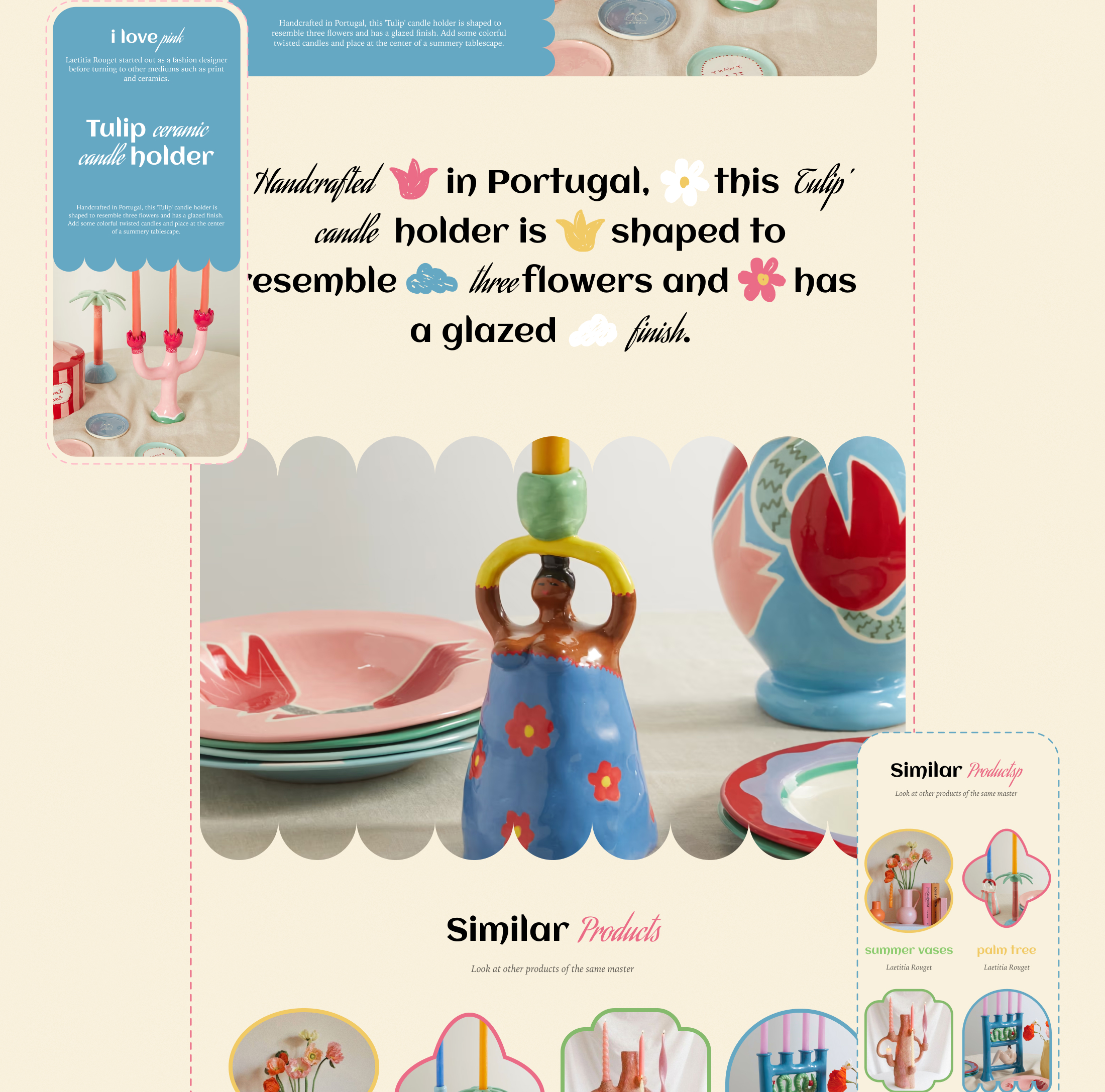 Art space of ceramics and candles — Изображение №17 — Интерфейсы, Анимация на Dprofile