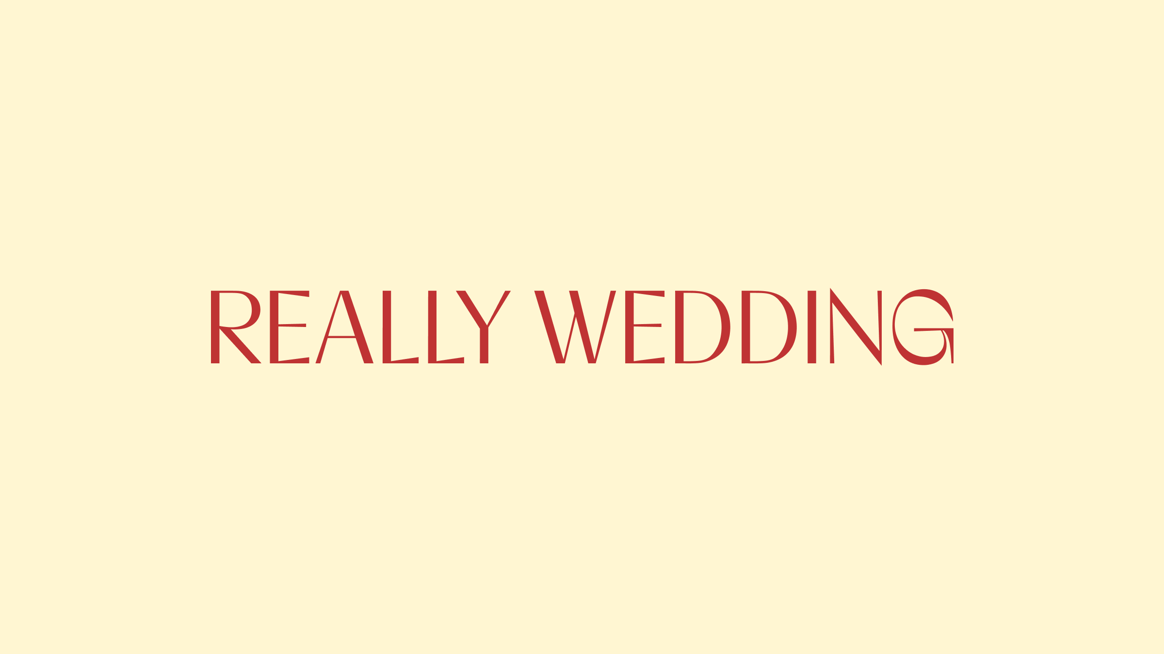 Фирменный стиль для свадебного агентства REALLY WEDDING — Изображение №2 — Брендинг на Dprofile