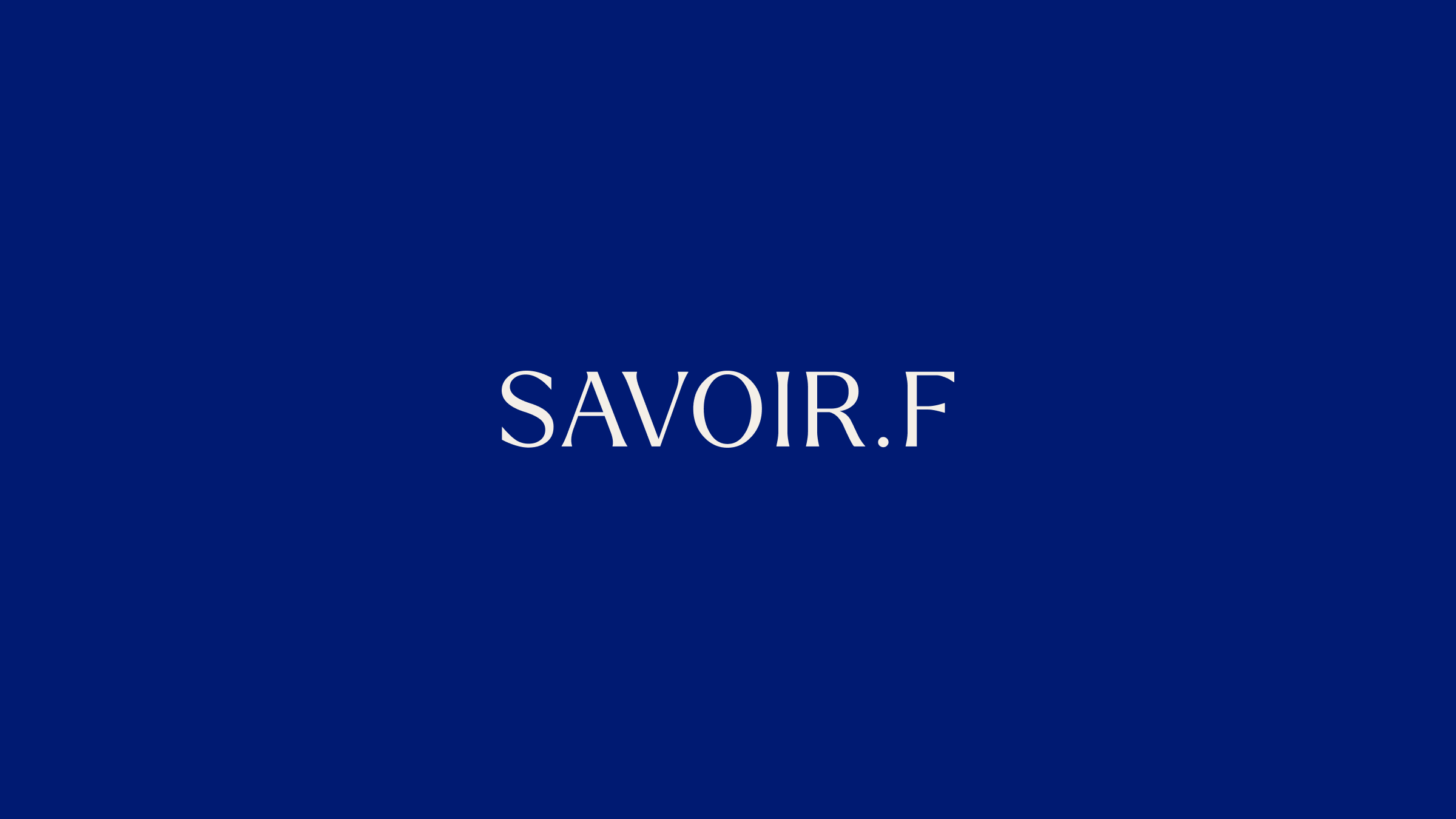 Фирменный стиль для агентства SAVOIR.F — Изображение №3 — Брендинг на Dprofile