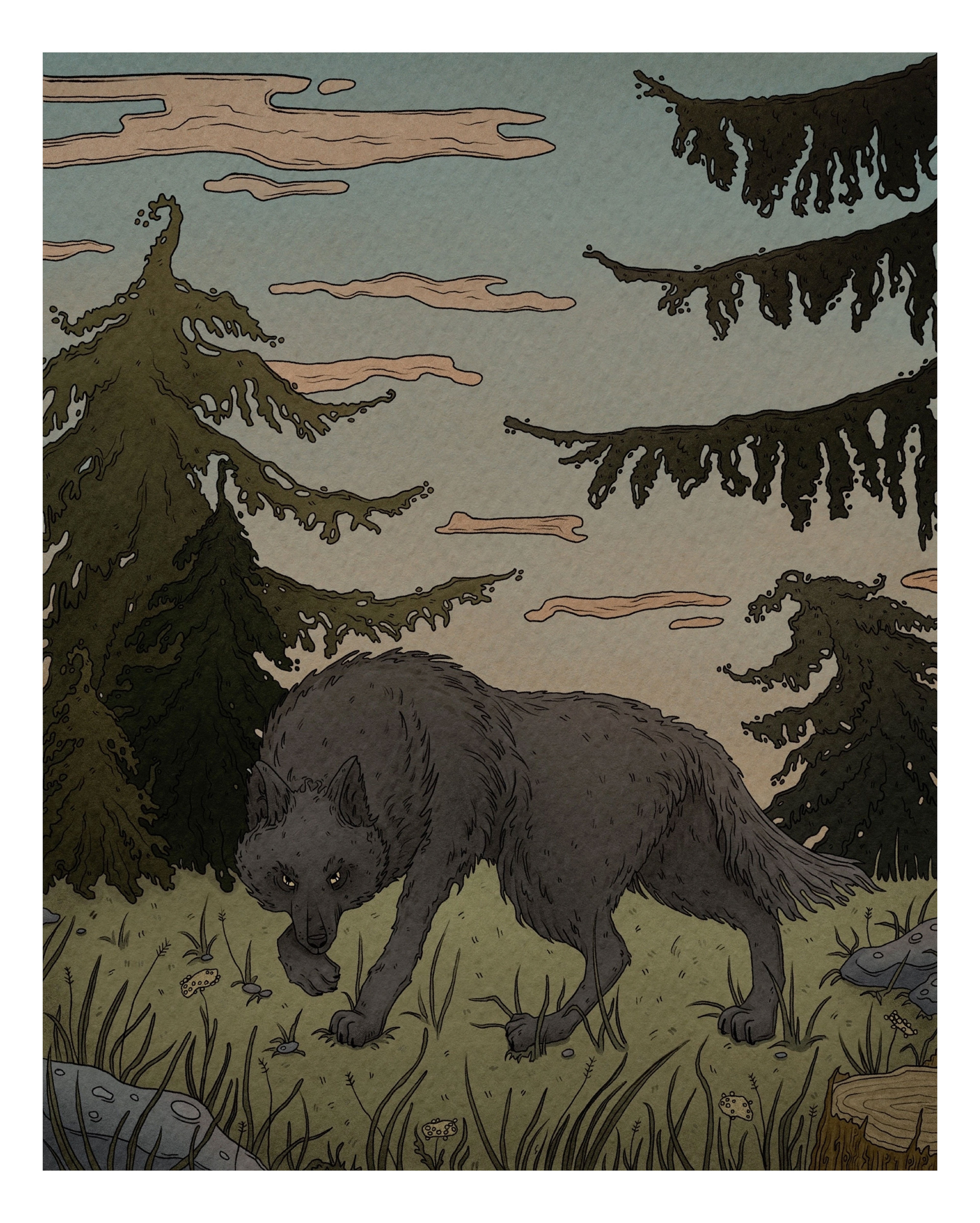 Почтовые открытки FOLKTALE COLLECTION — Изображение №9 — Иллюстрация, Графика на Dprofile