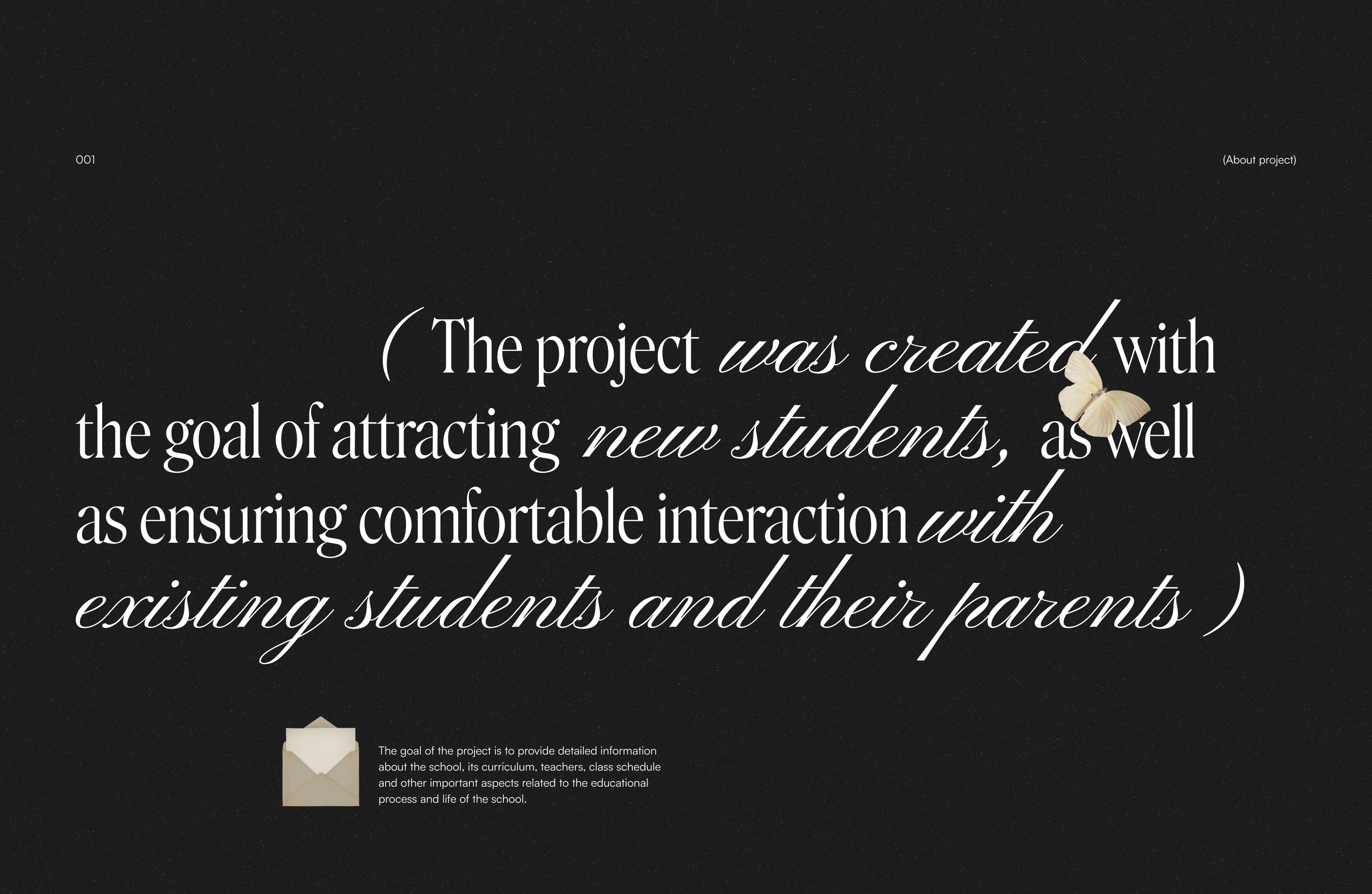 Website for a Ballet School (UI/UX) — Изображение №1 — Интерфейсы, Анимация на Dprofile